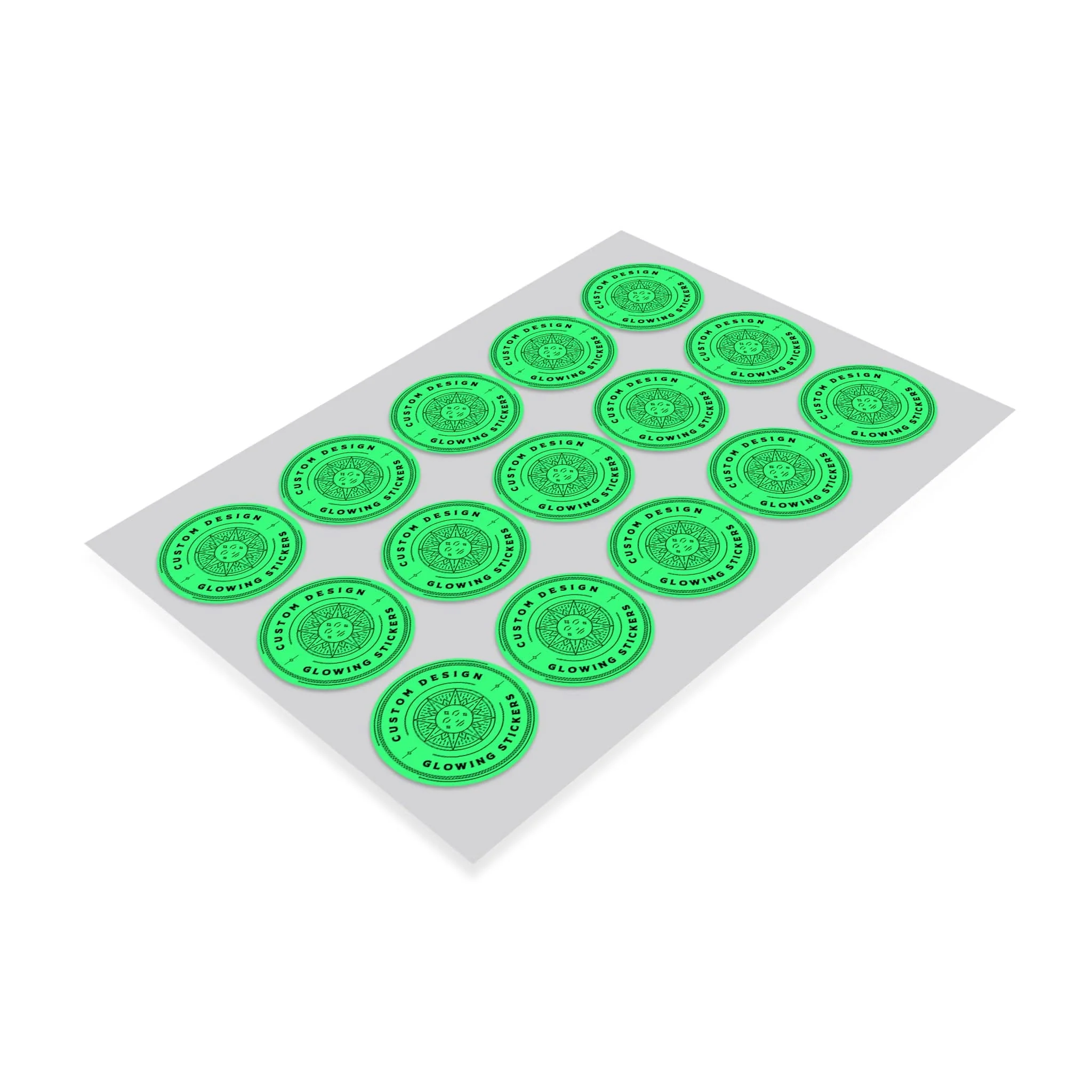 3" Custom Printed Glow in the Dark Stickers - Image 3