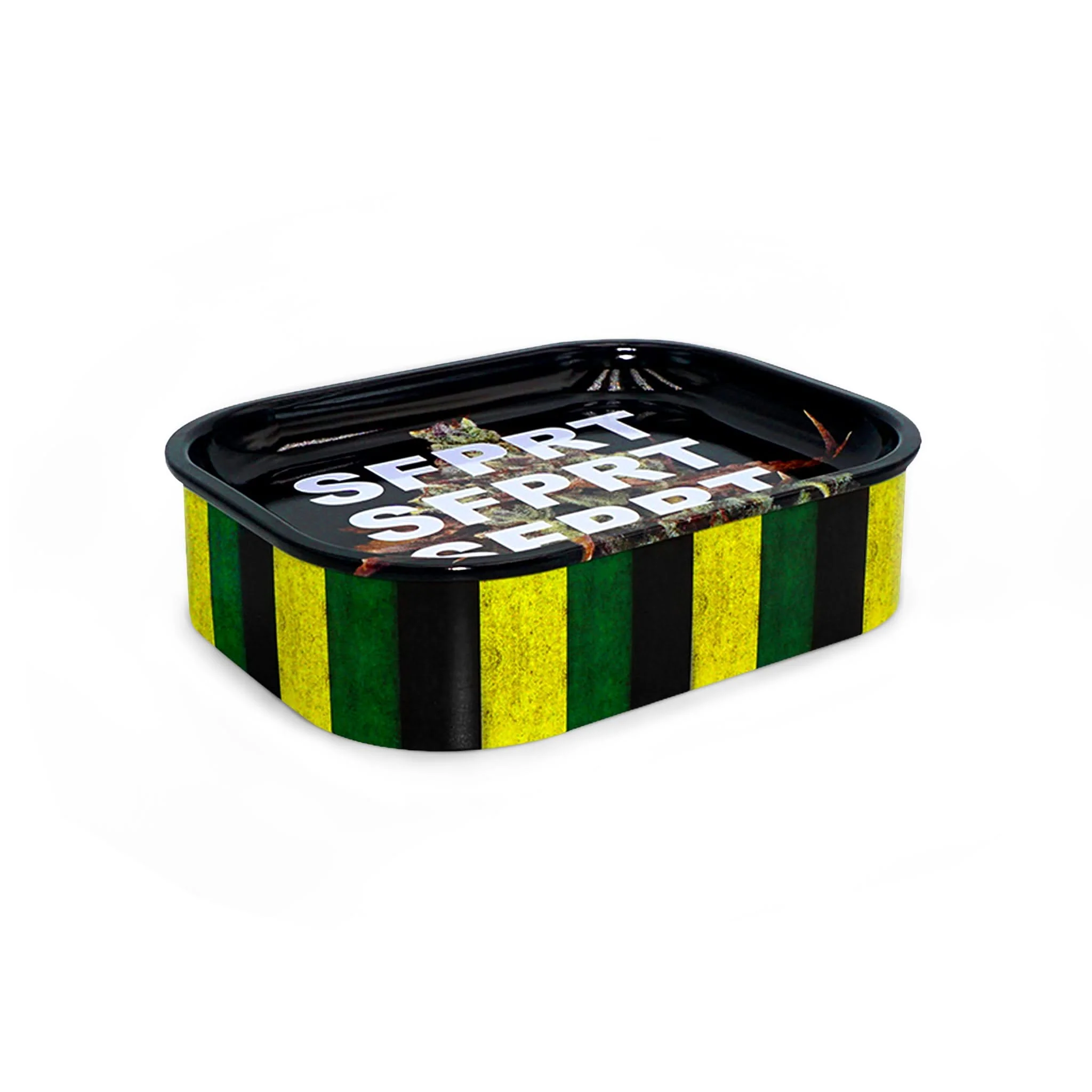 Custom 2 in 1 Tin Rolling Tray and Stash Case - Image 3