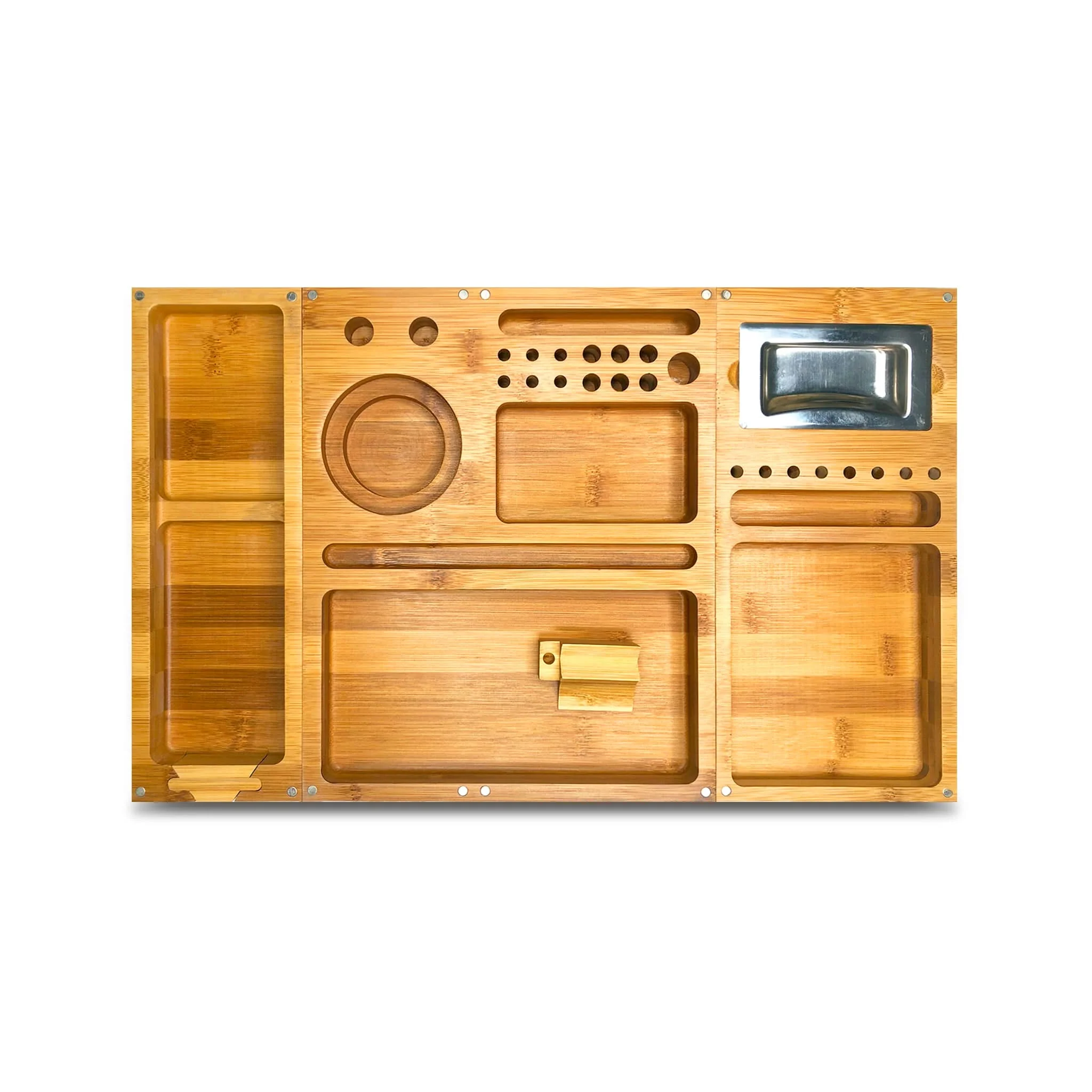 Custom Bamboo Rolling Stash Case - Image 4