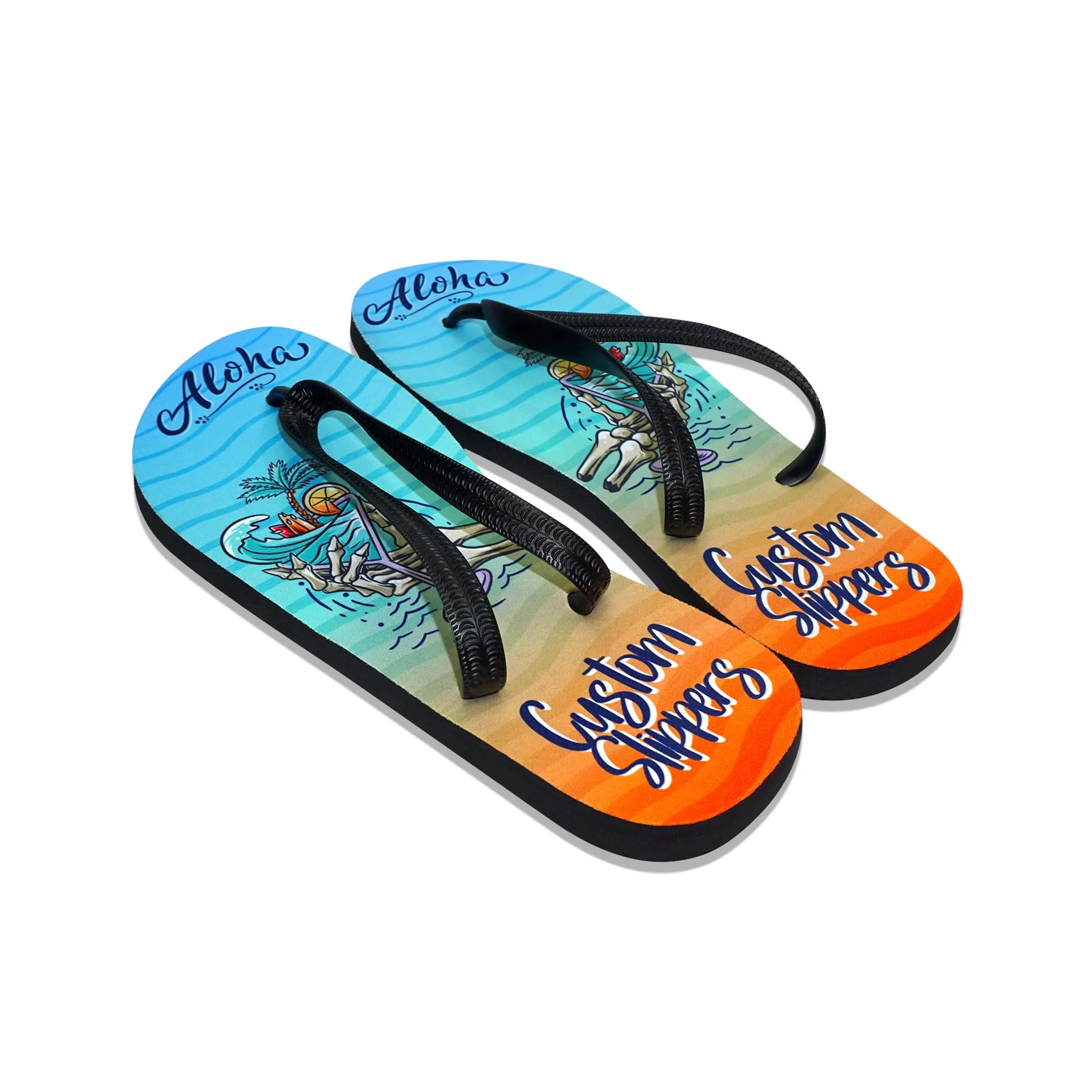 Custom Beach Slippers - Image 2
