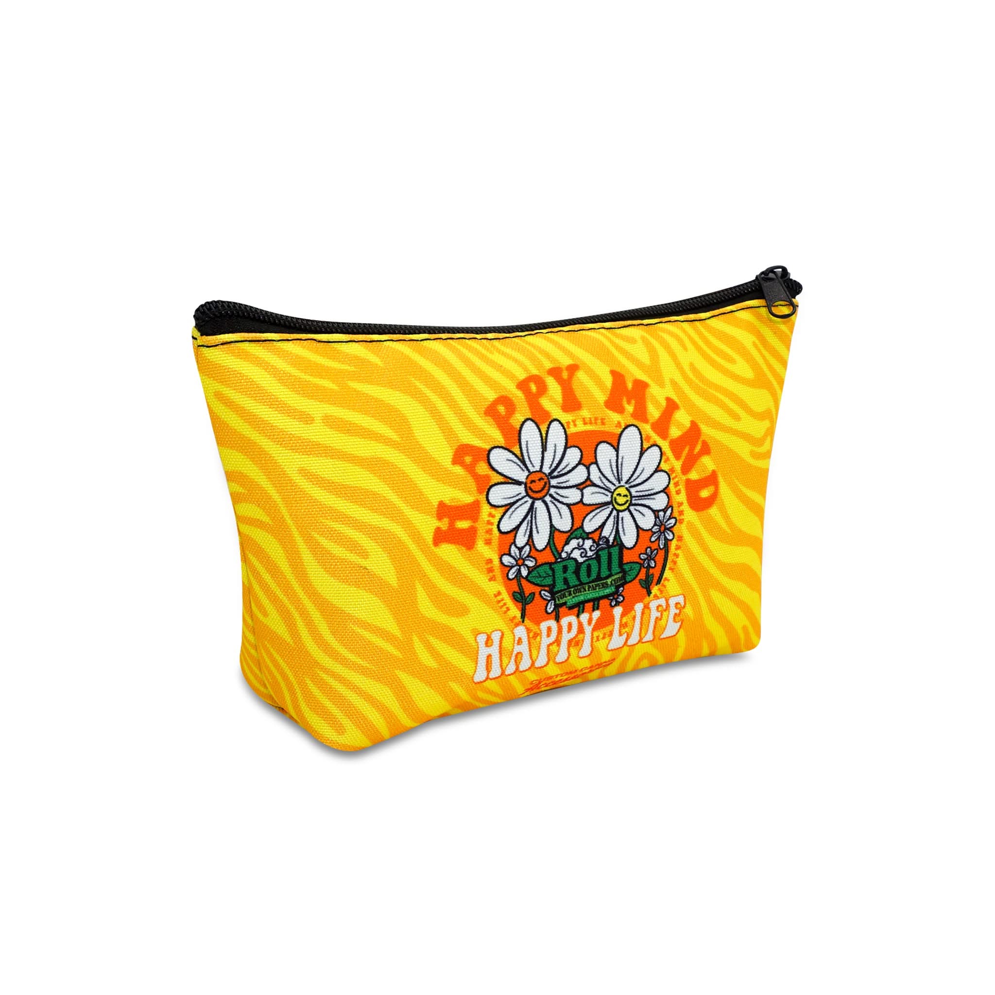 Custom Canvas Cosmetic Bag With Wide Bottom - Image 2