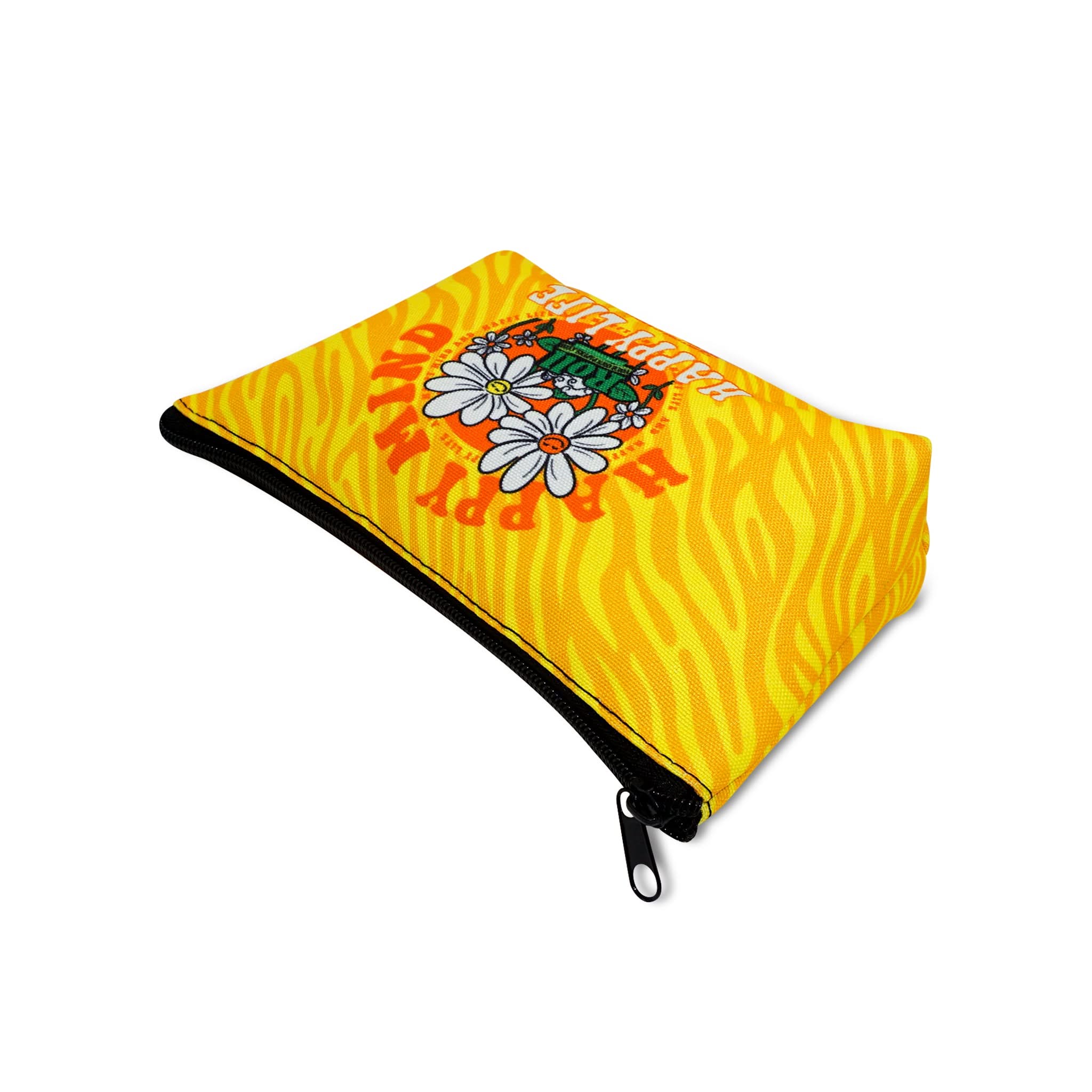 Custom Canvas Cosmetic Bag With Wide Bottom - Image 3
