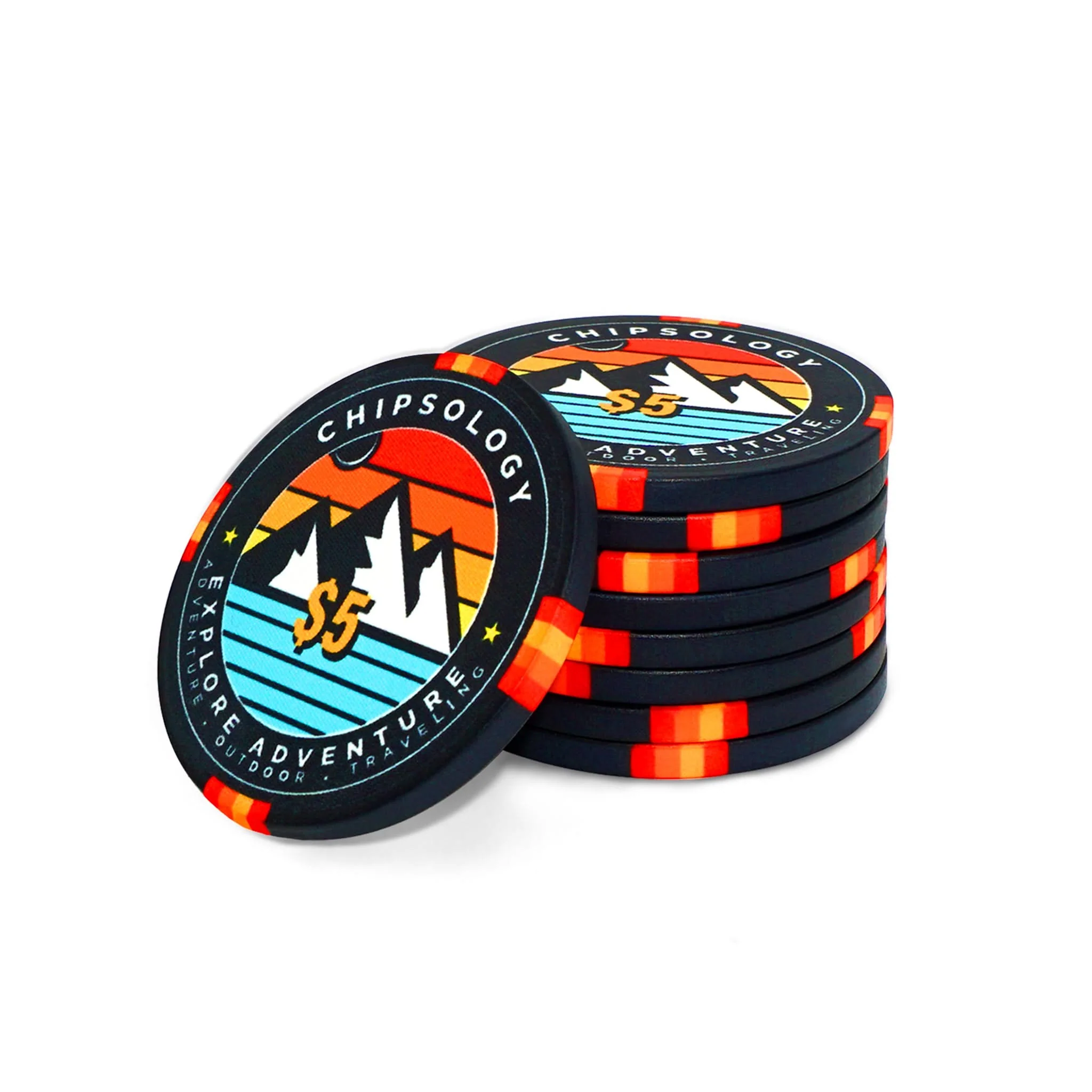 Custom Poker | Drink | Golf Ball Marker | Wedding Chips - Image 11