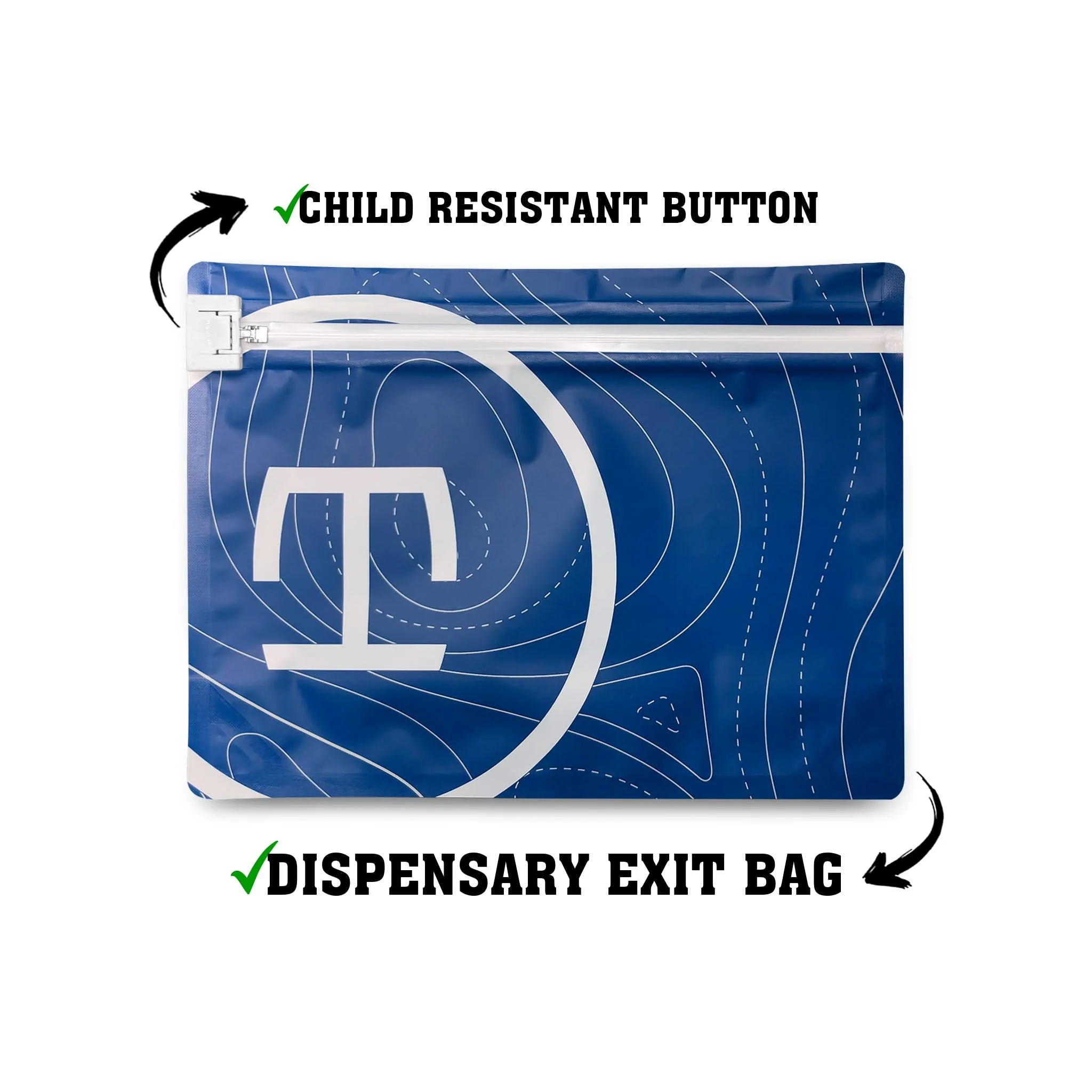 Custom Exit Bag with Male and Female Lock - Image 3