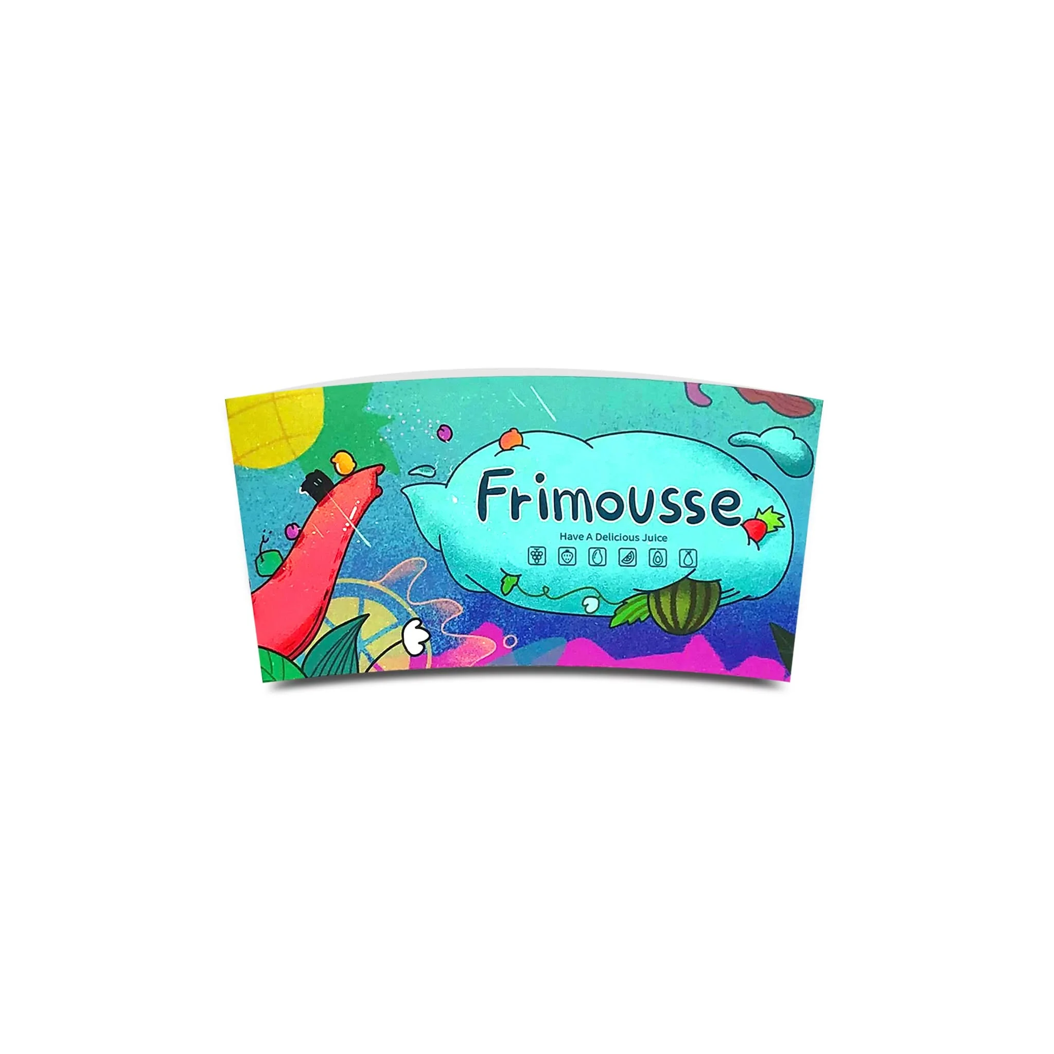 Custom Coffee Cup Sleeve - Image 2