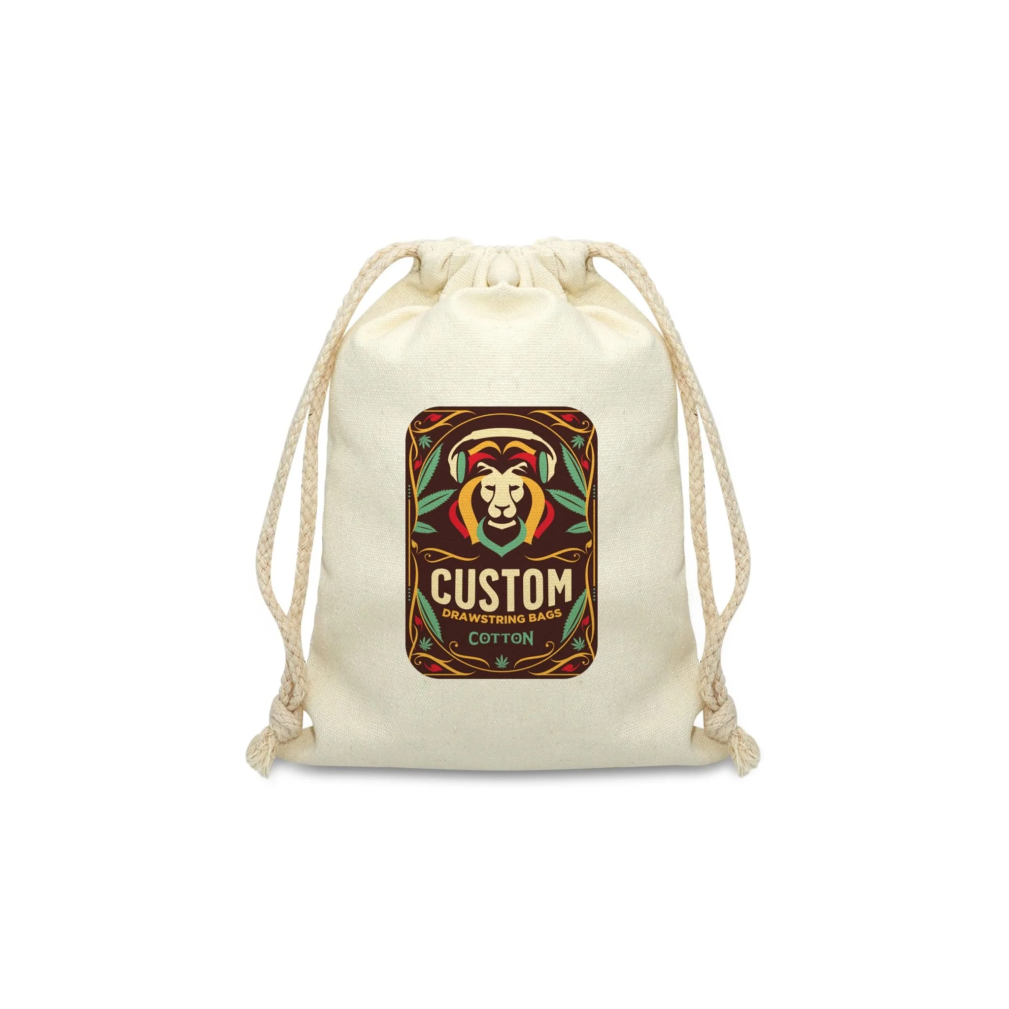 Custom Cotton Draw String Bags - Image 4
