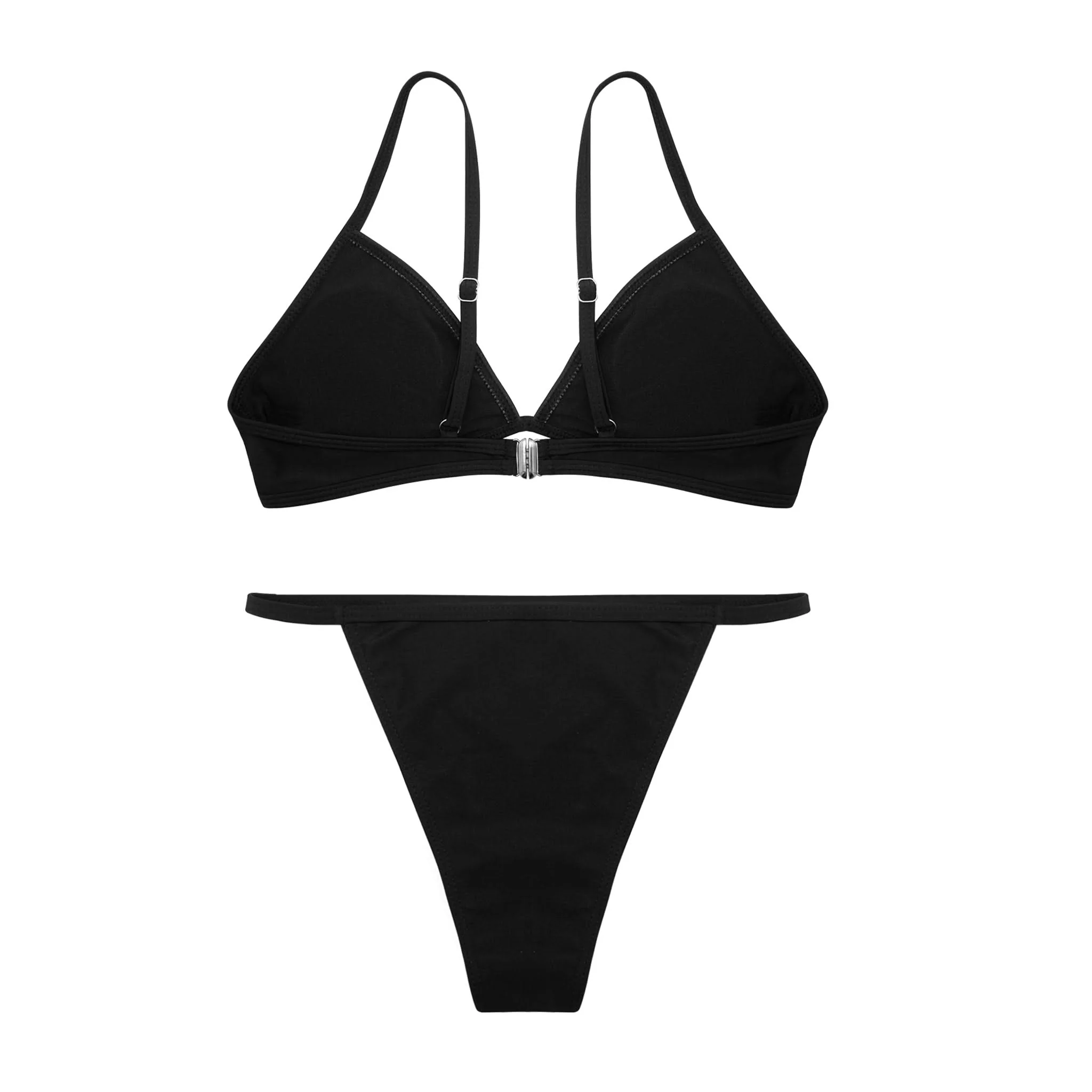 Custom Full Print 2-Piece Elastic String Bikini Set - Image 3