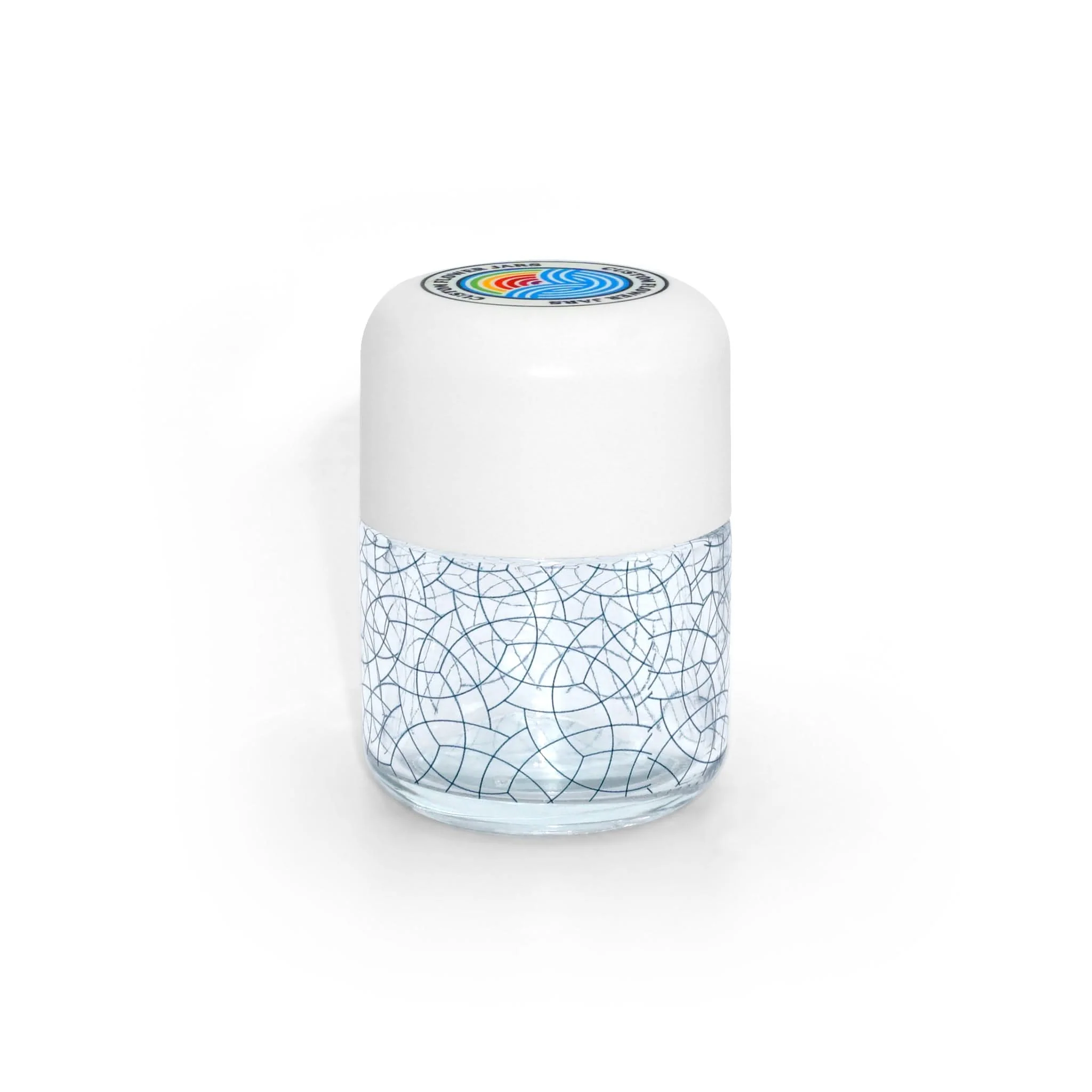 Custom Flower Glass Jars (Curved Lid) - Image 3