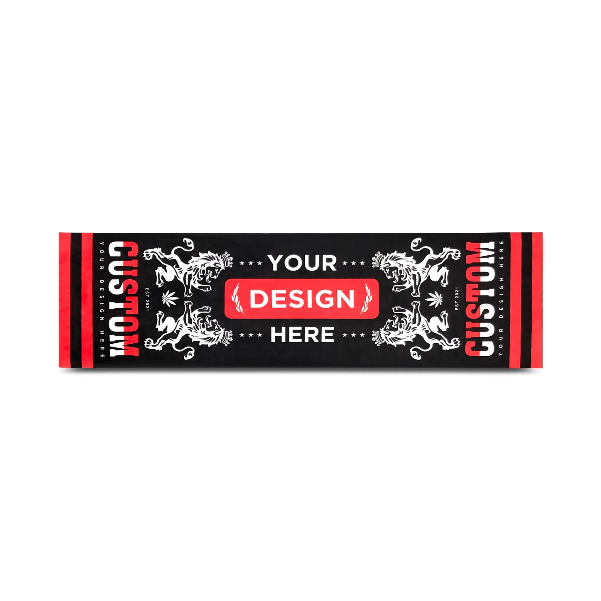 Custom Full Color Gym Towel - Image 2