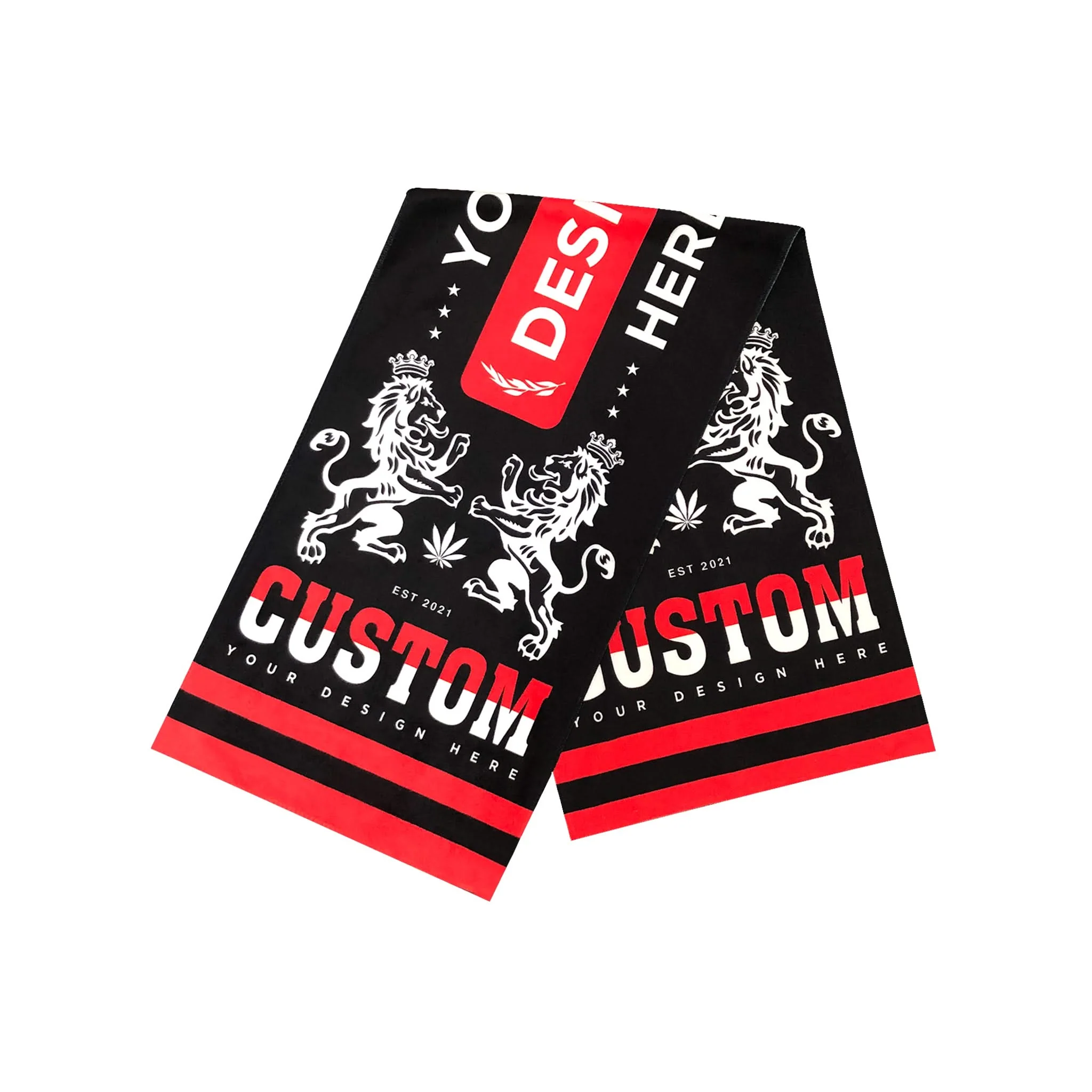 Custom Full Color Gym Towel - Image 4