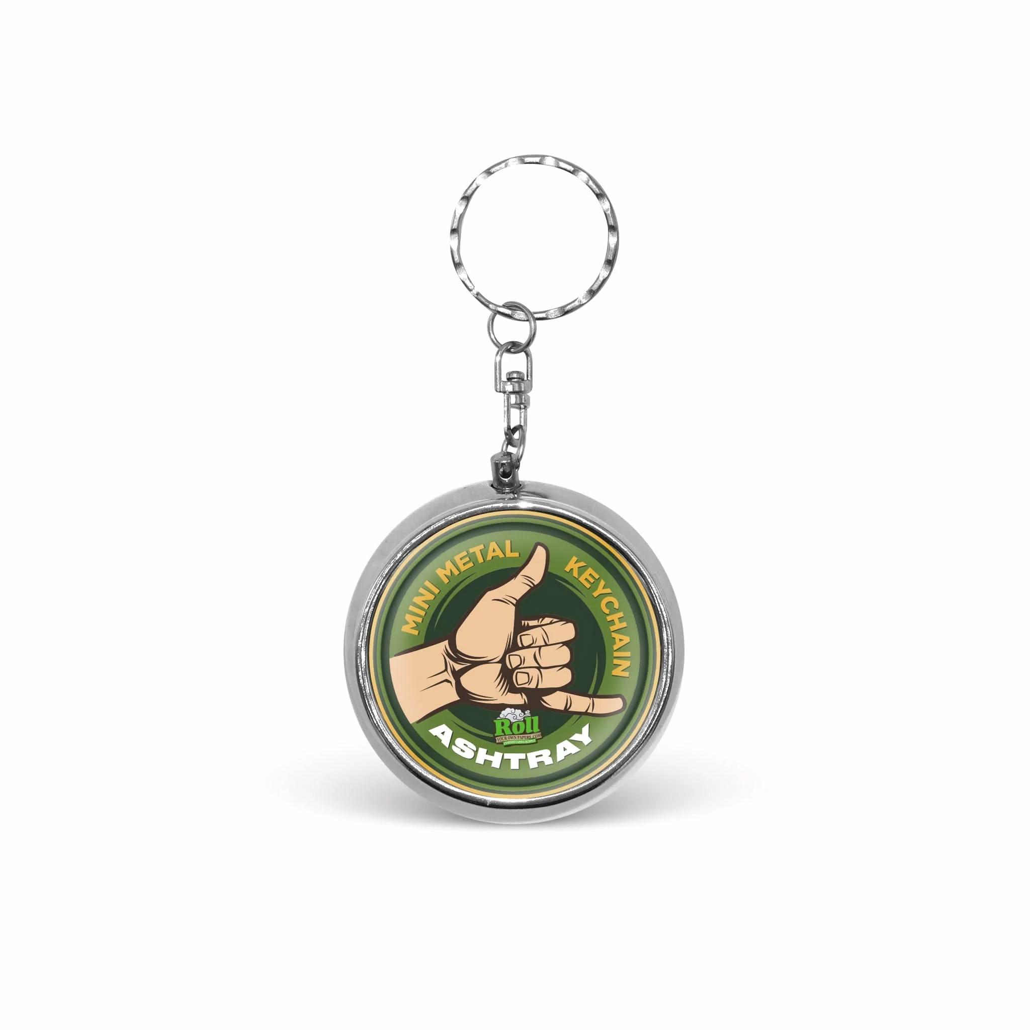 Custom Metal Mini Ashtray Keychain - Image 3