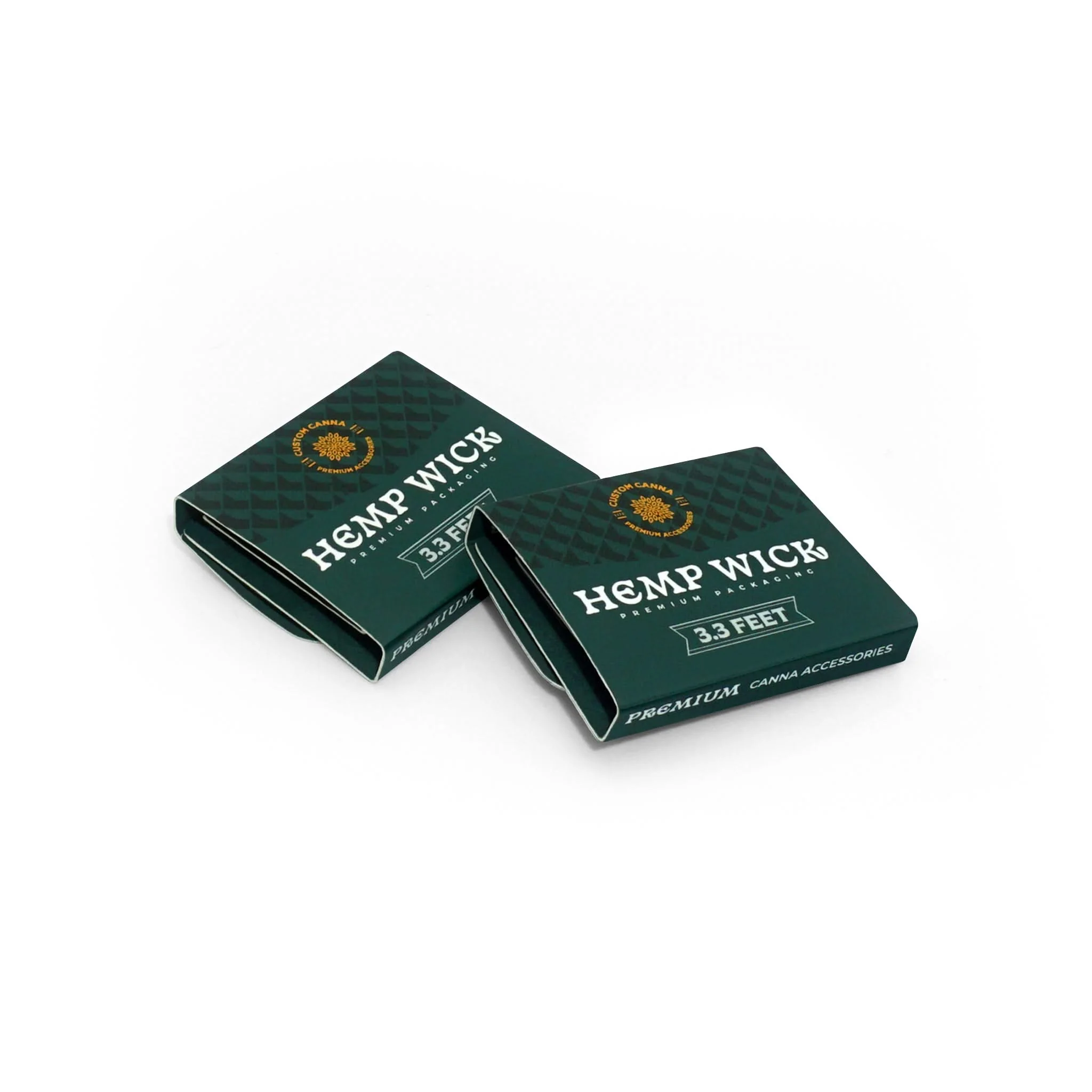 Custom Organic Natural Beeswax Wick In Flip Top Matchbox Packaging - Image 3