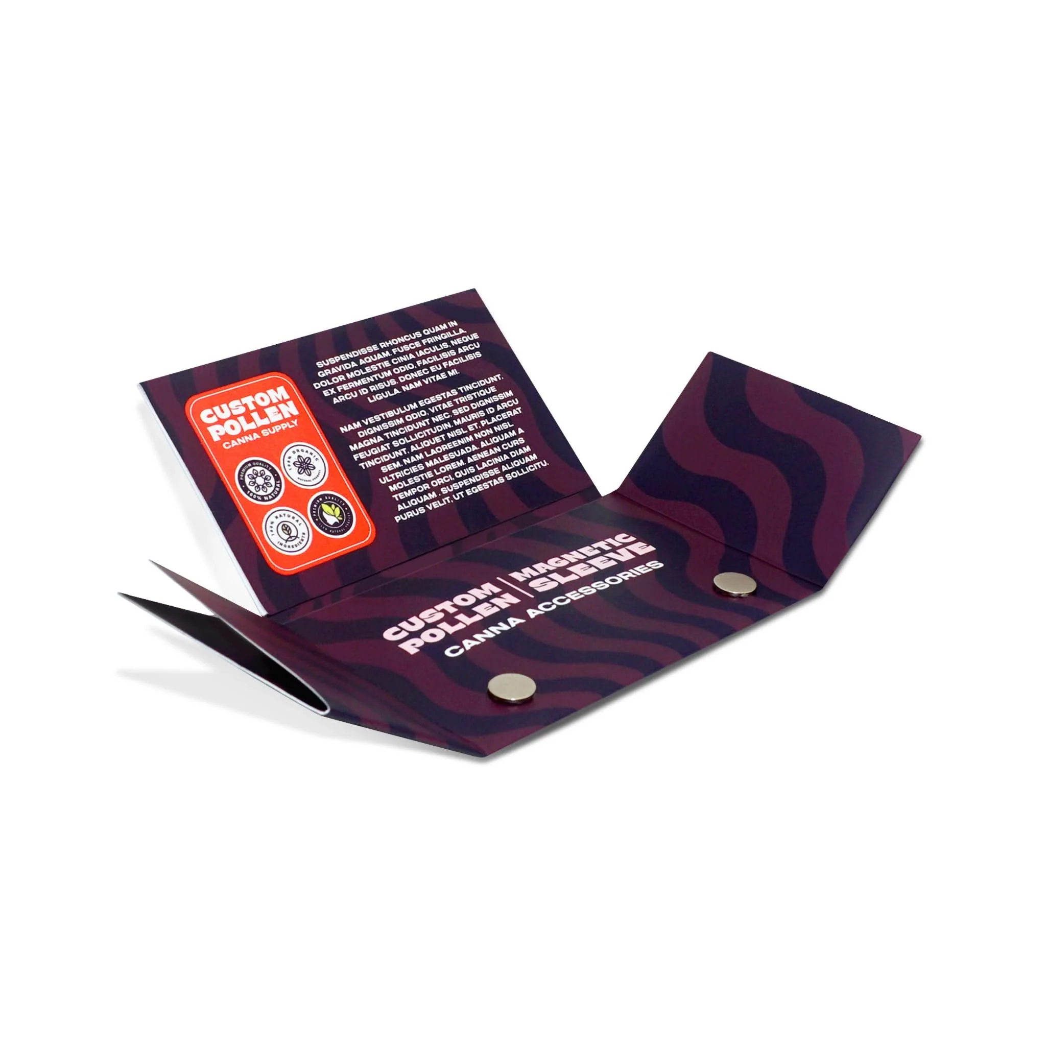 Custom Pollen Magnetic Sleeve Packaging - Image 3