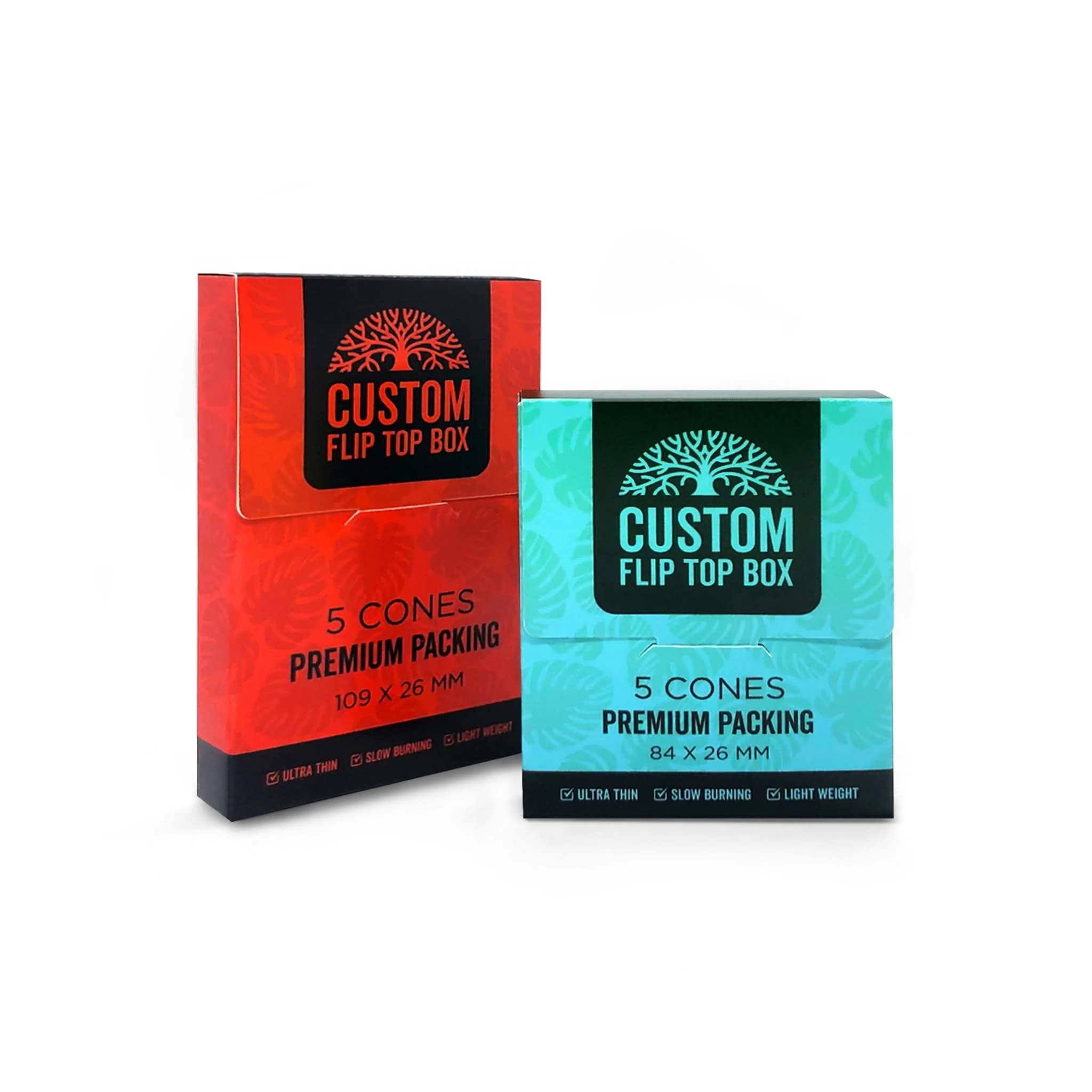 Custom Pre Rolled Cone Flip Top Box Packaging - Image 3