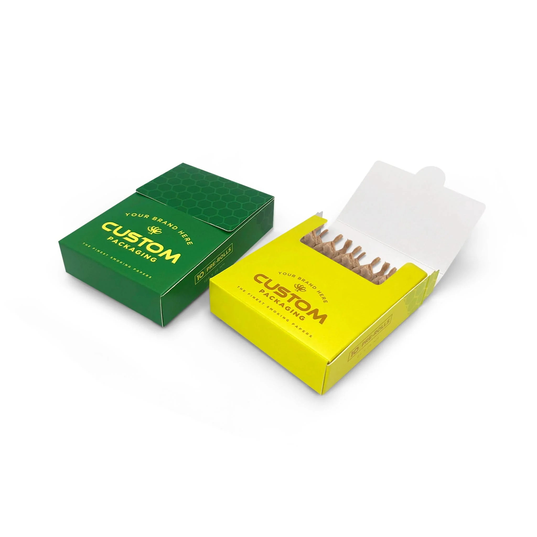 Custom Pre Rolled Cone Flip Top Box Packaging - Image 5