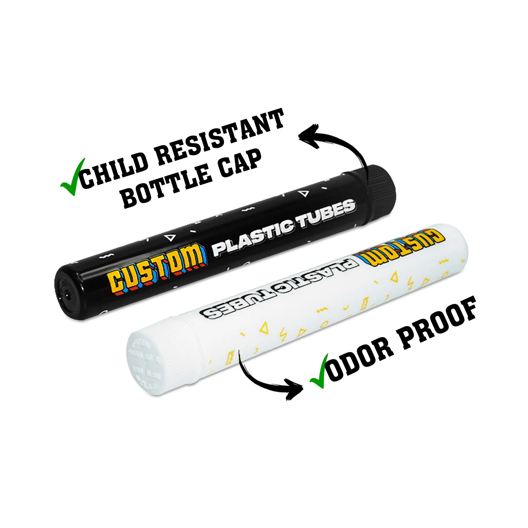 Custom Pre Rolled Cone Plastic Tube - Image 2