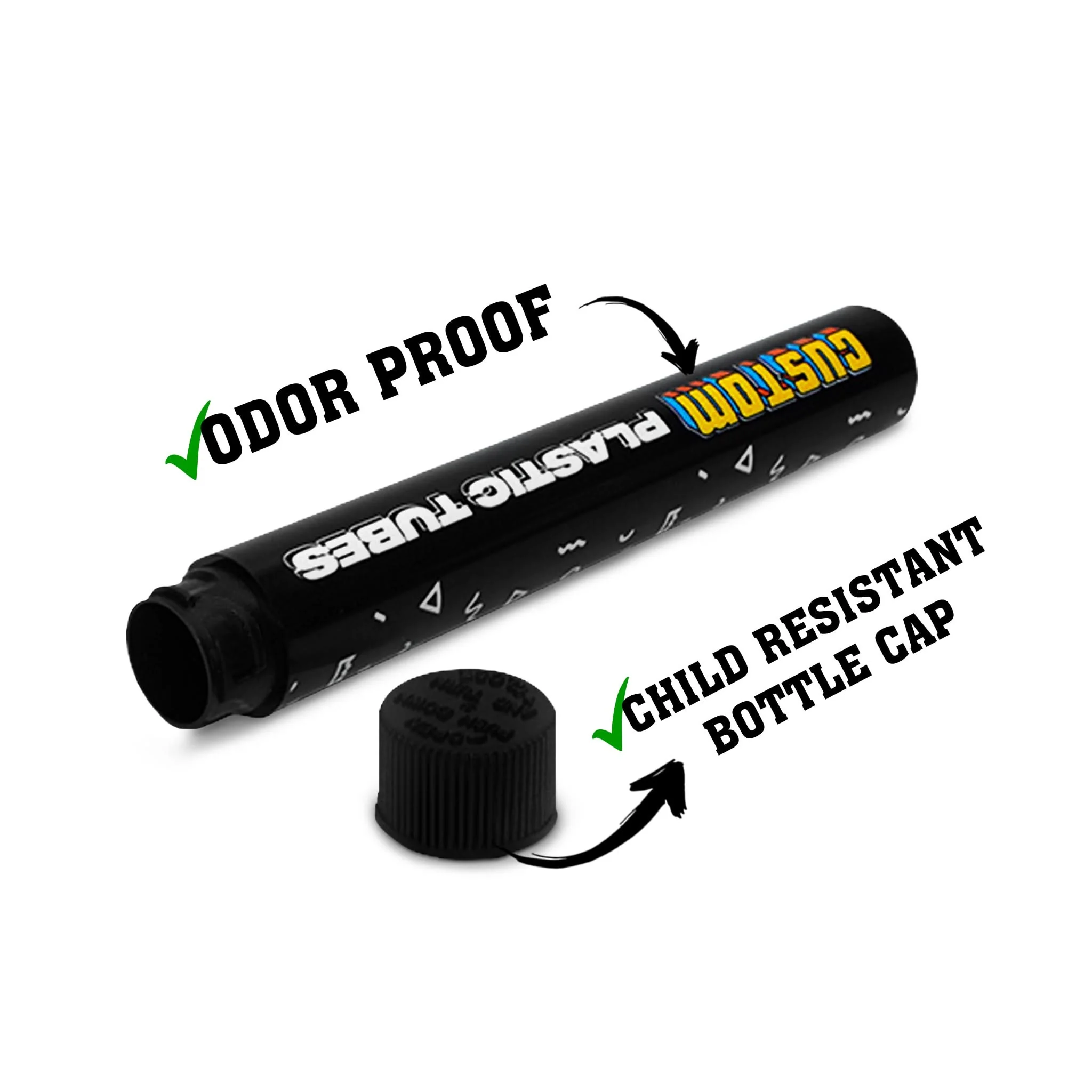 Custom Pre Rolled Cone Plastic Tube - Image 3