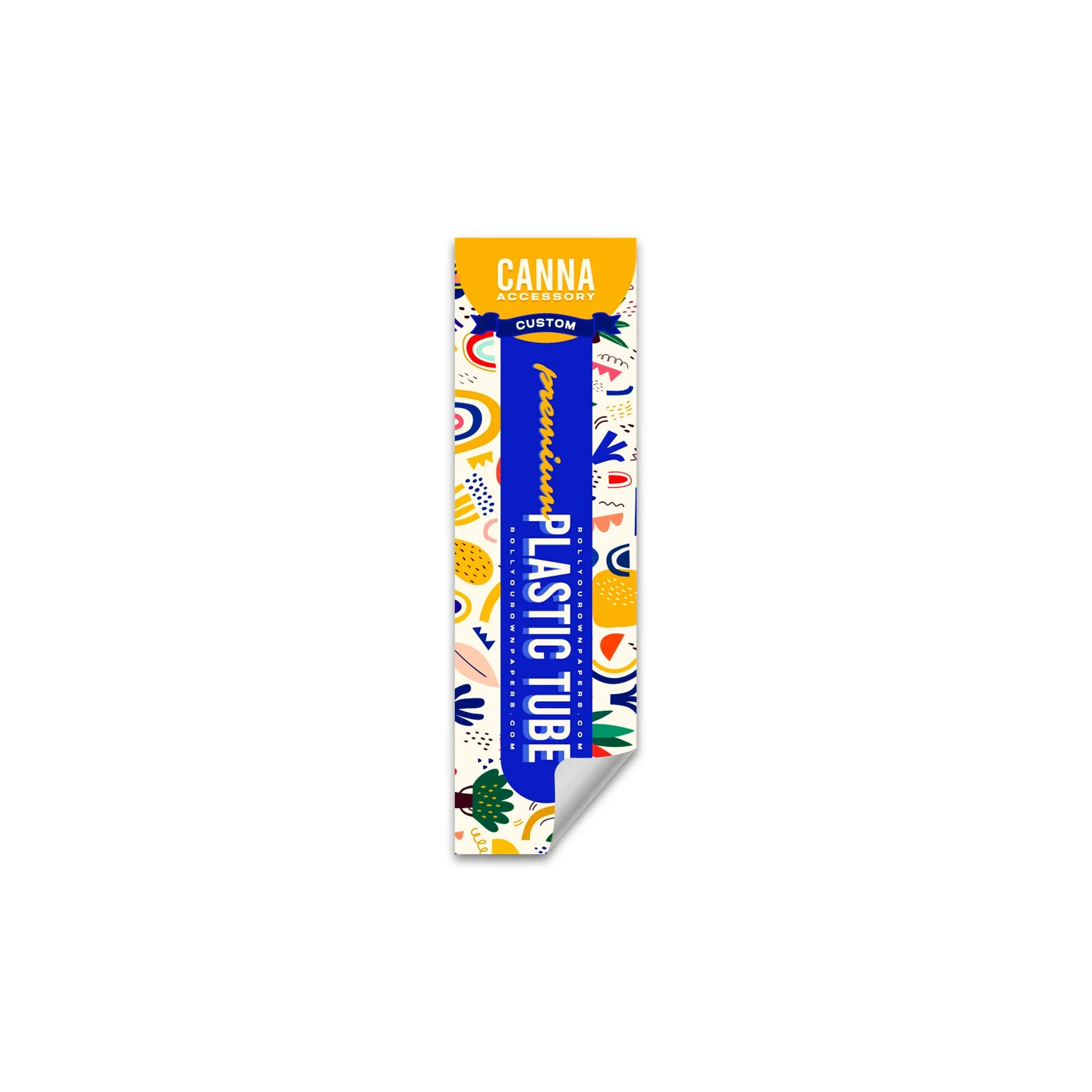 Custom Pre rolled Cone Plastic Tube Stickers - Image 4