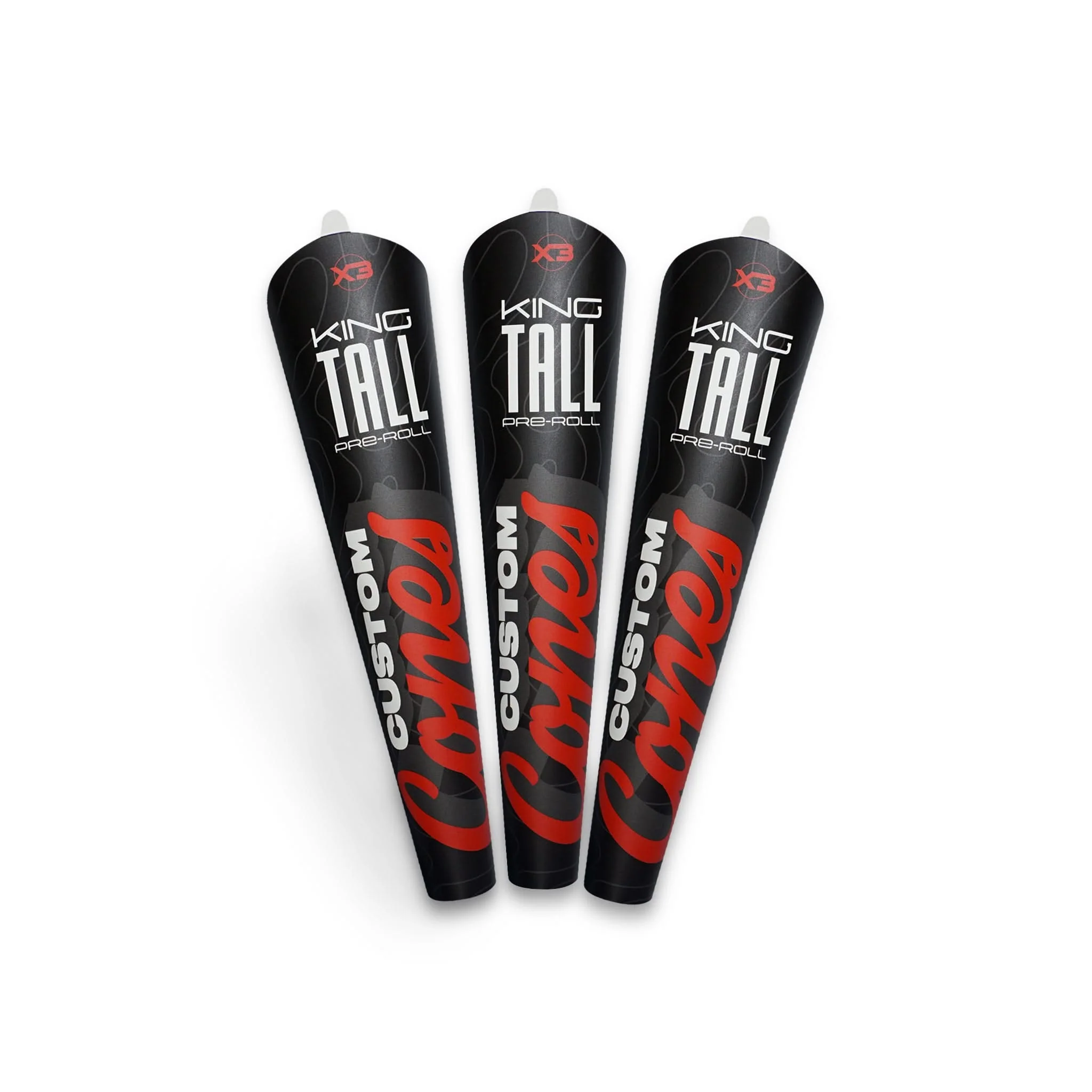 Custom Pre Rolled Cones in Conical Format Retail Packaging (3CT) - Image 2
