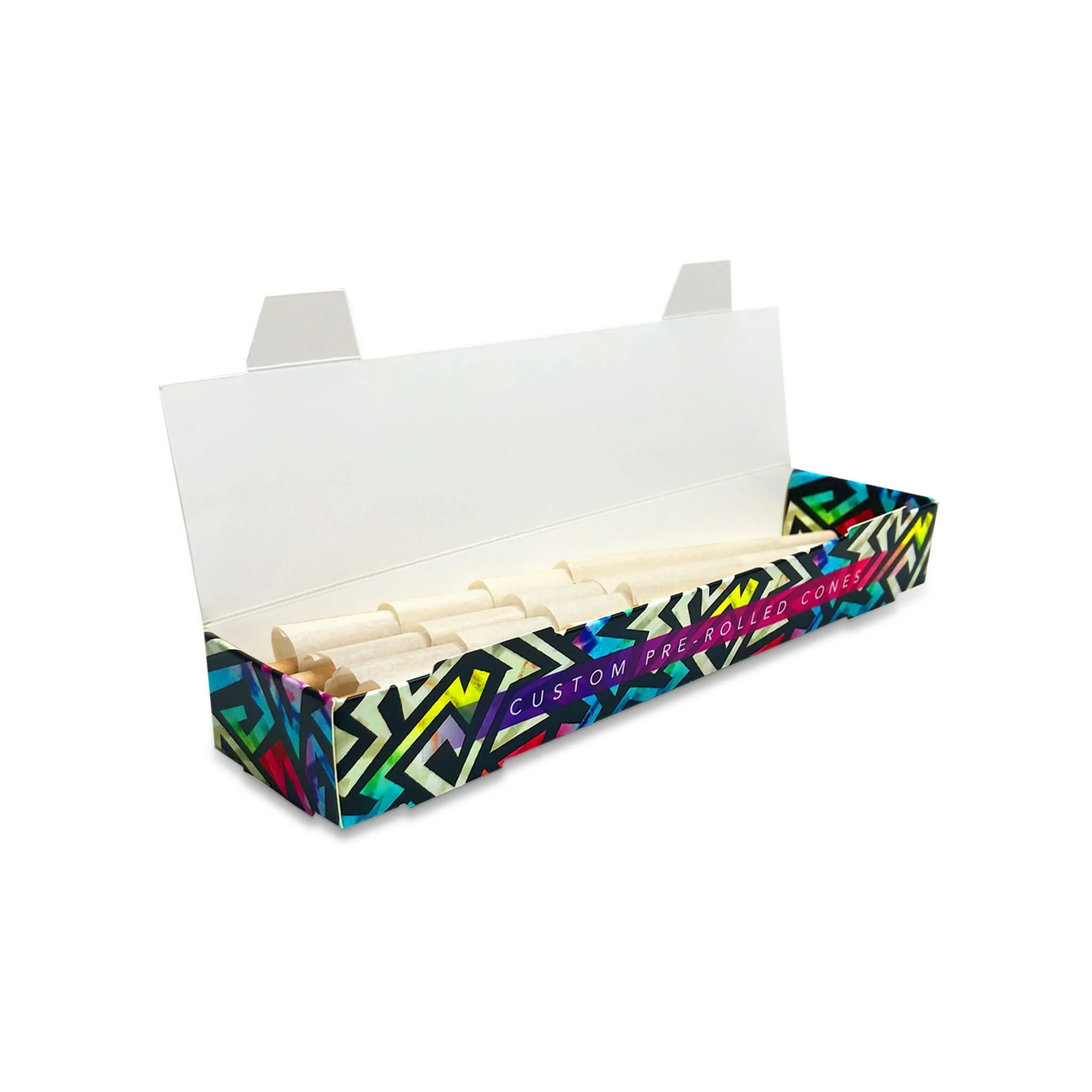 Custom Pre Rolled Cones in Flip Top Box Format (32CT) - Image 4