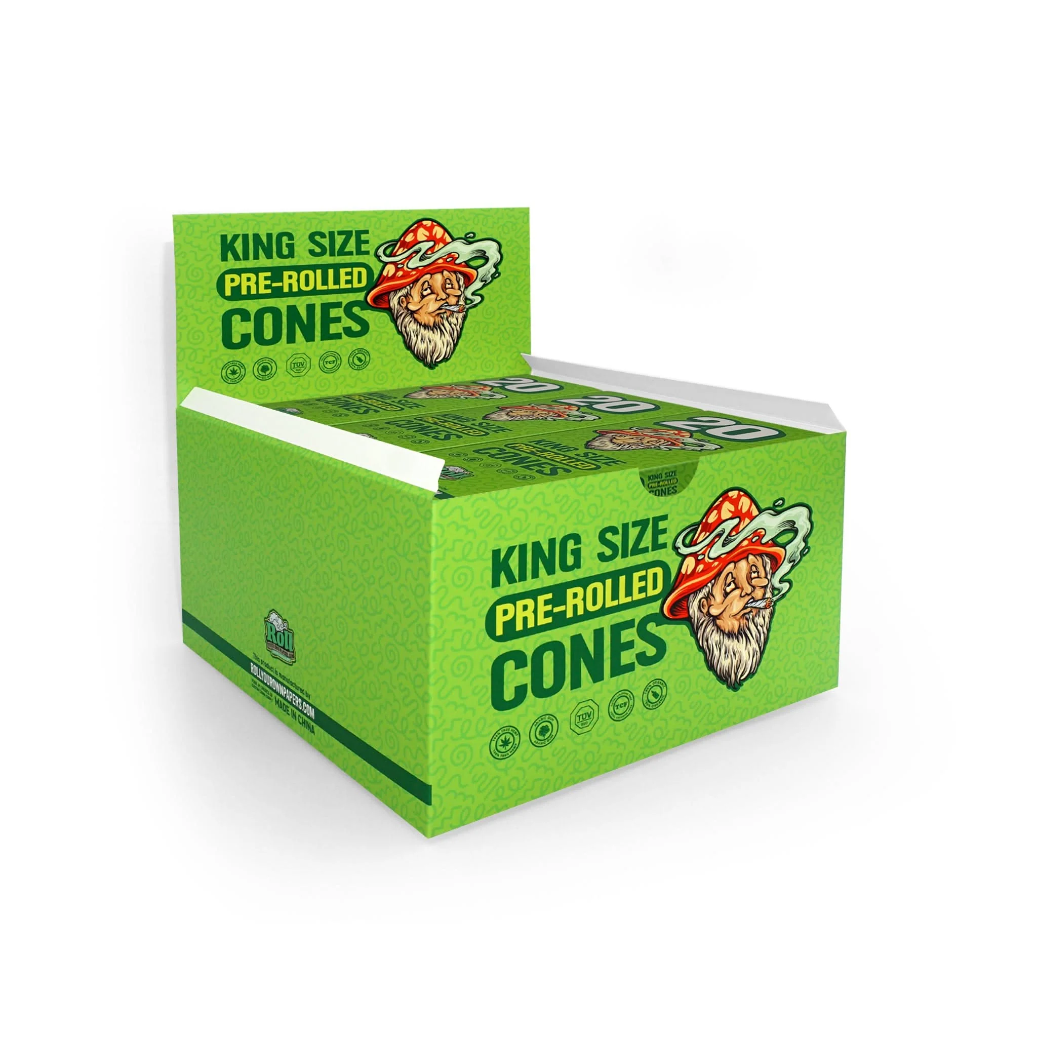 Custom Pre Rolled Cones in G Rollz Drawer Chest Format (20CT) - Image 4