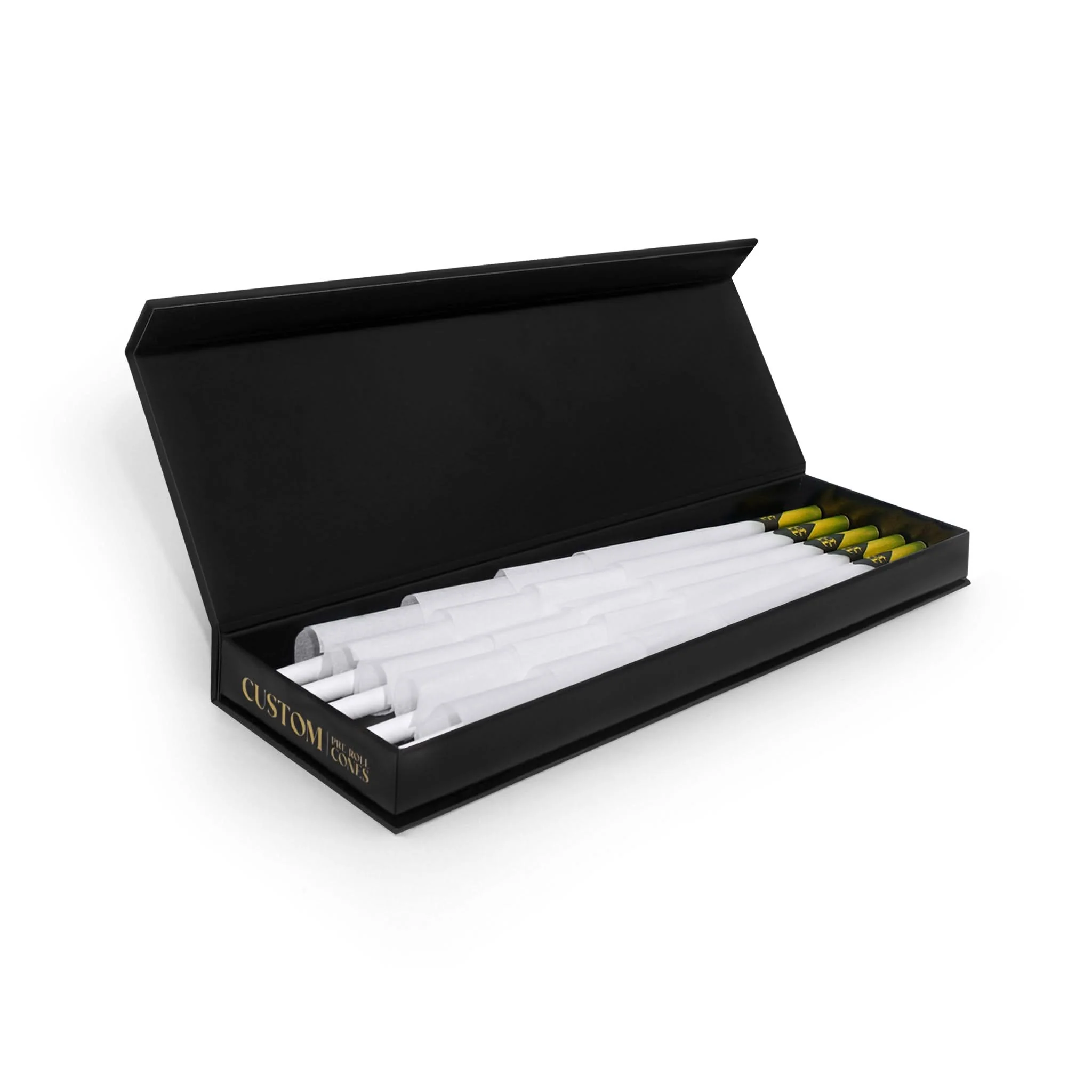 Custom Pre Rolled Cones in Magnetic Hard Box Retail Packaging (20CT) - Image 2