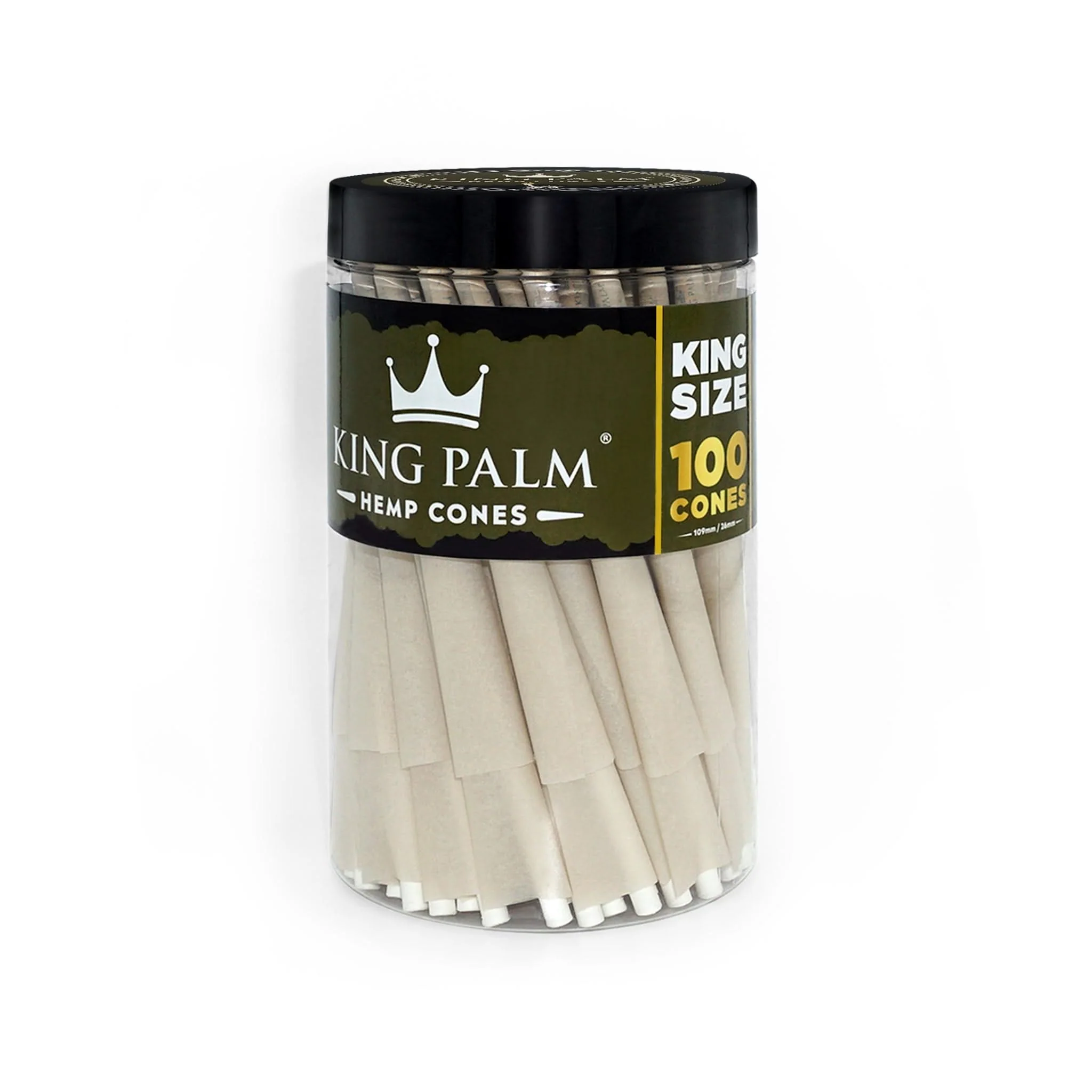 Custom Pre Rolled Cones in PET BOTTLE Packaging (50/100CT) - Image 2