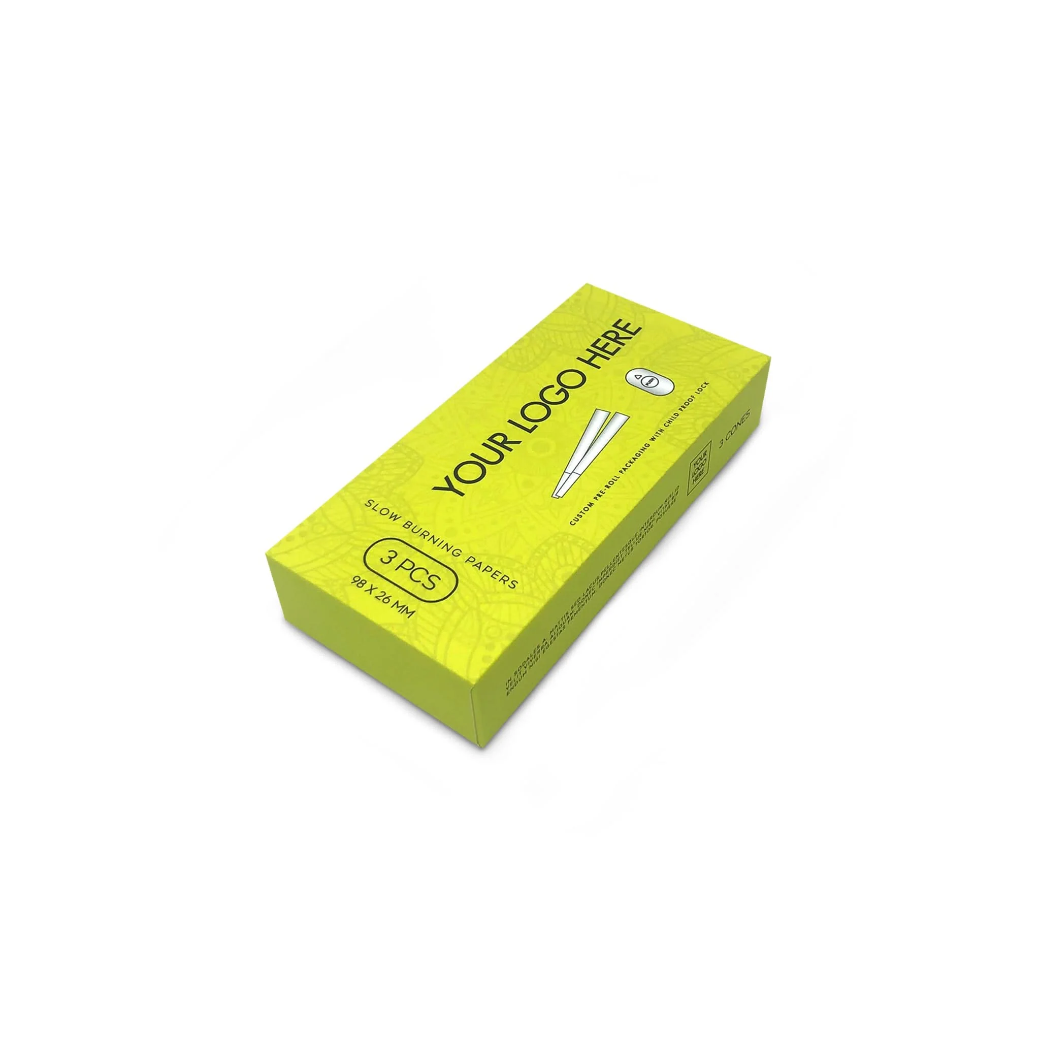 Custom Pre Rolled Turned Edge Box 3PK 98 Size - Image 5