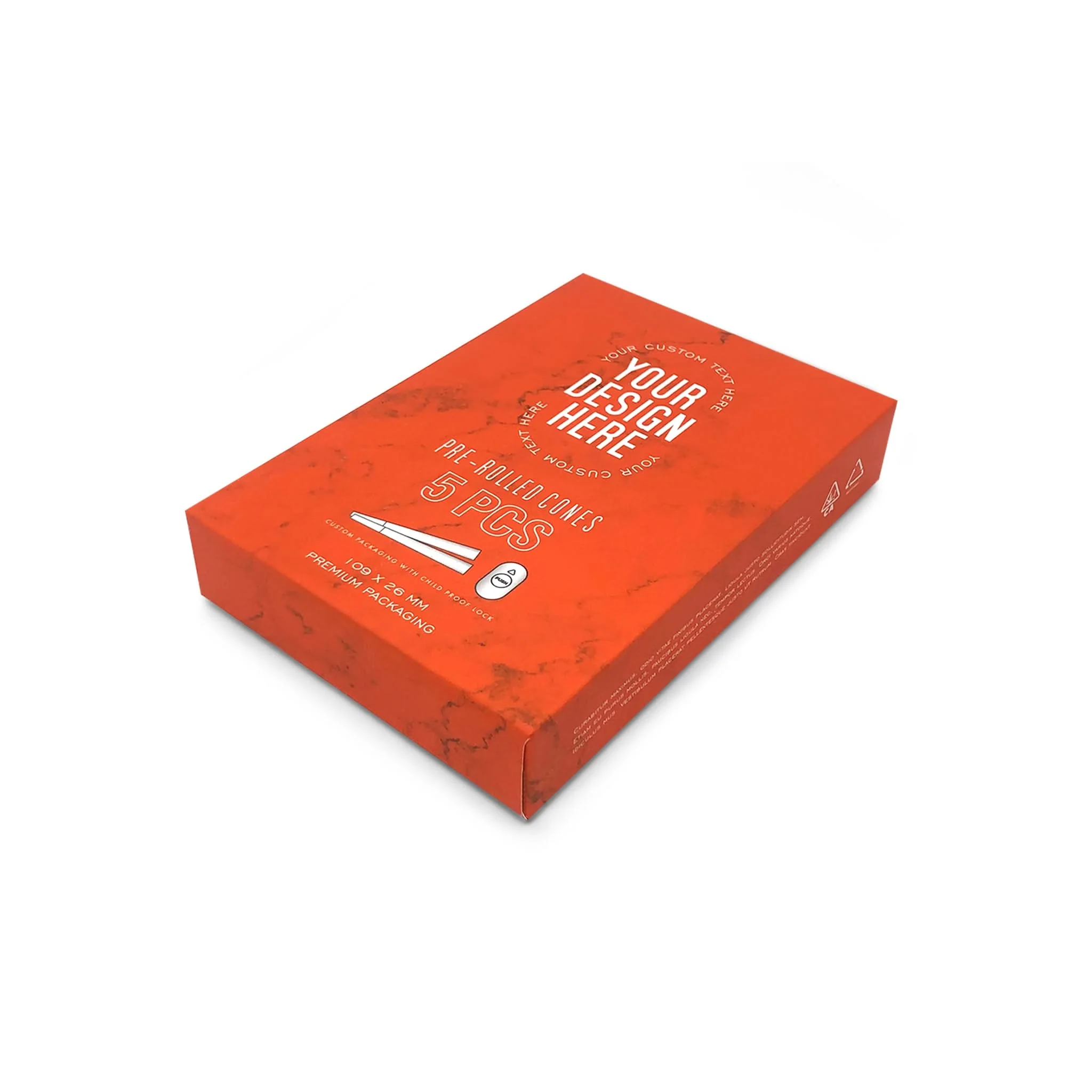 Custom Pre Rolled Turned Edge Box 5PK King Size - Image 5