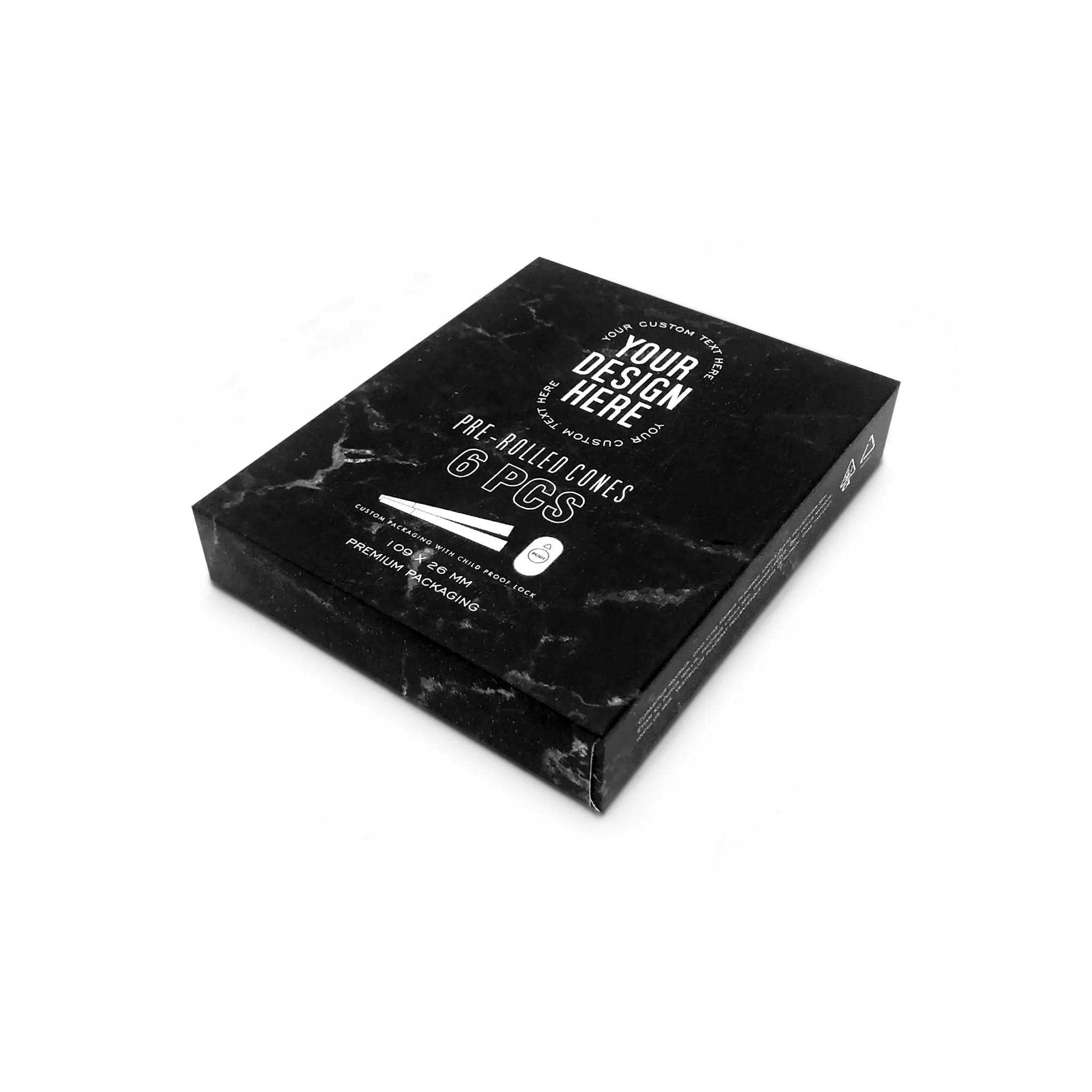 Custom Pre Rolled Turned Edge Box 6PK King Size - Image 5