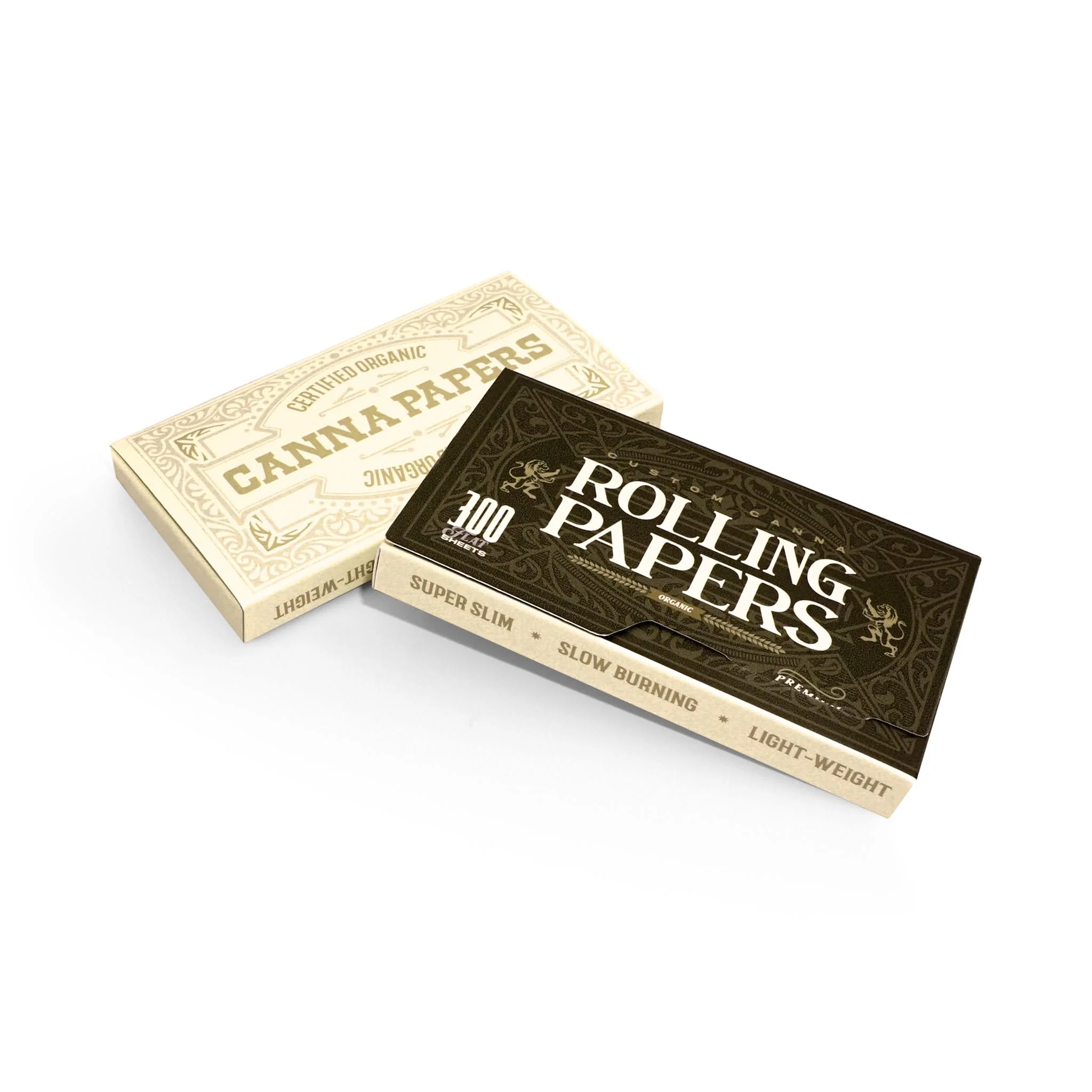 Custom Printed Booklet 300PK (Flat Sheet Rolling Papers) - Image 2