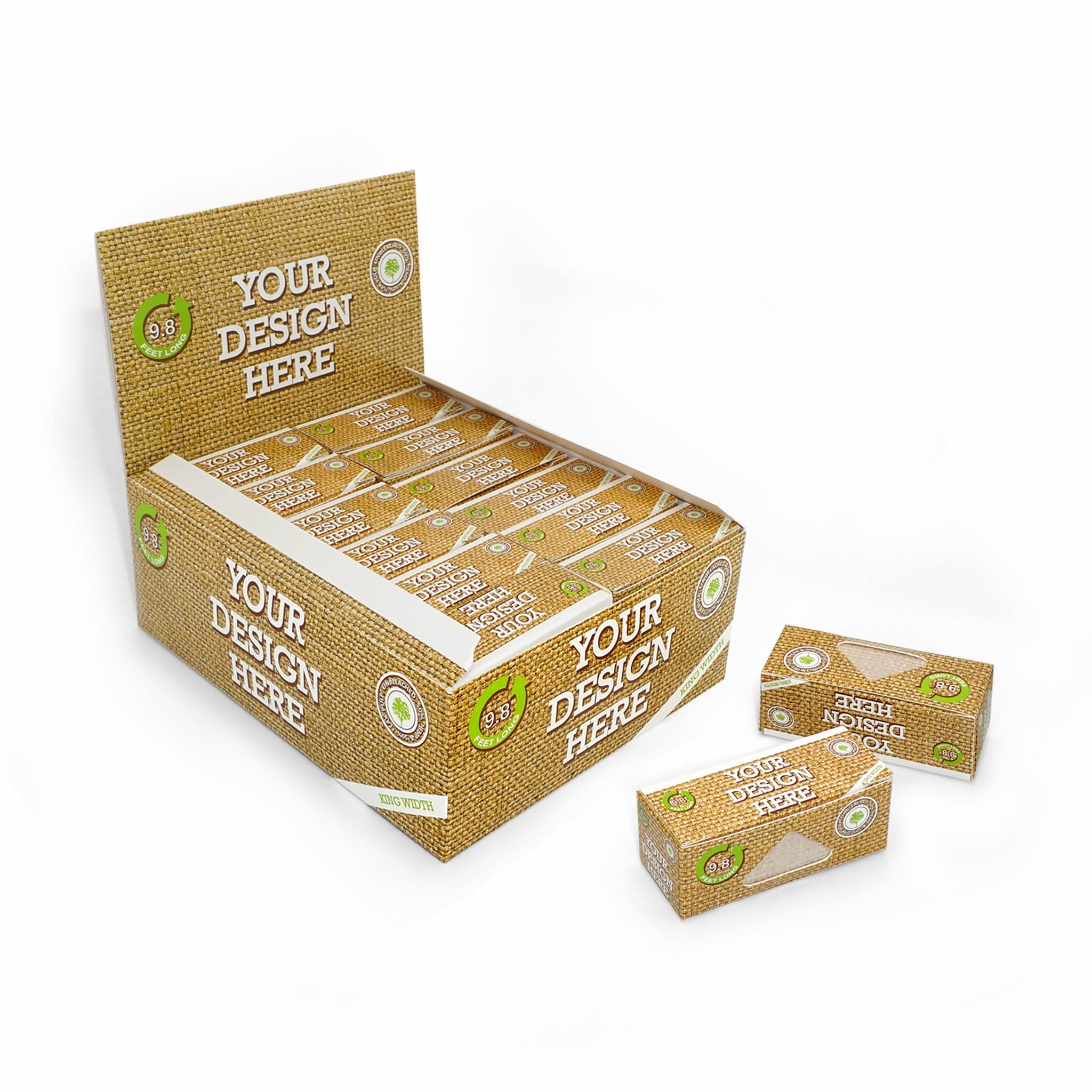 Custom Printed Bobbin Roll Box - Image 3