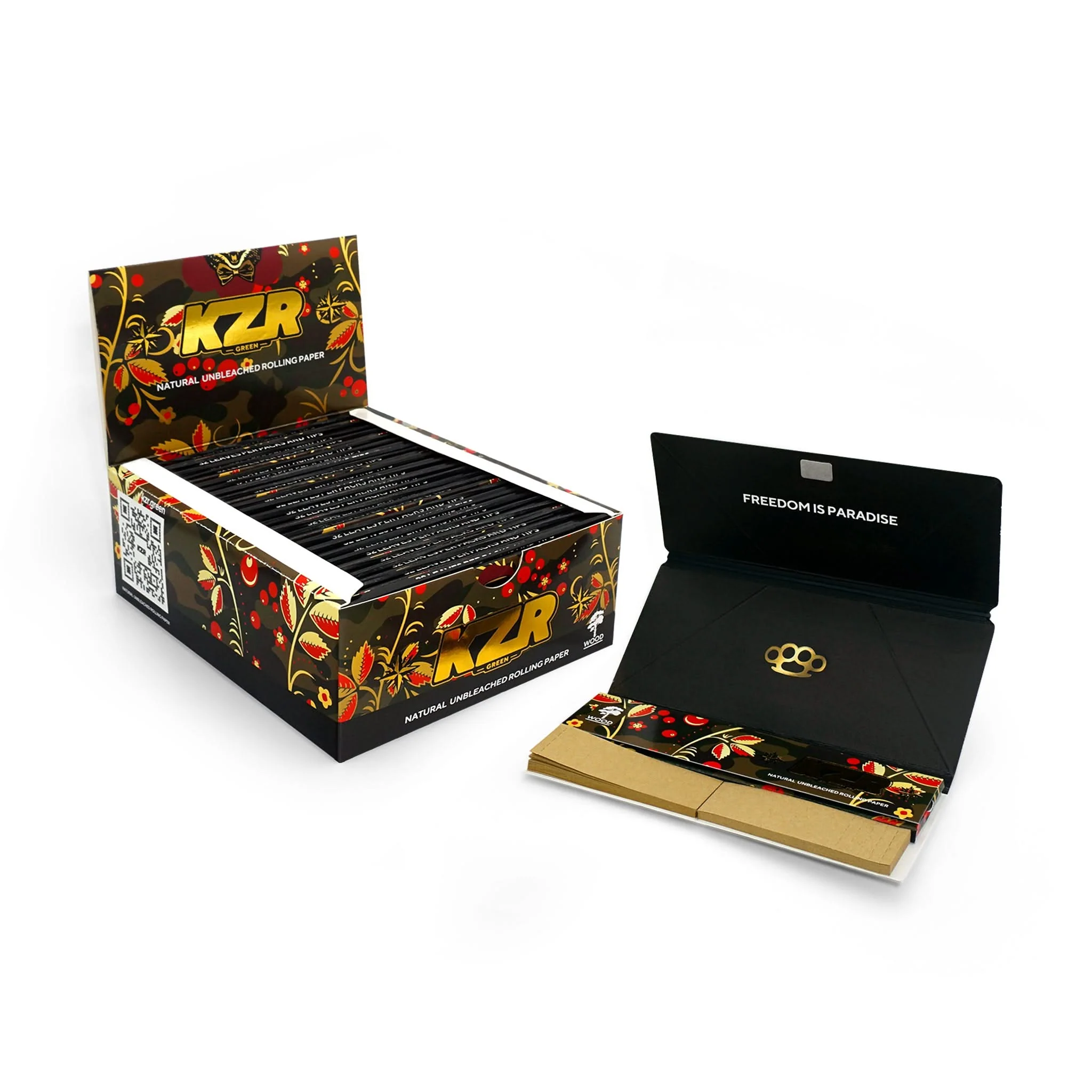 Custom Printed Booklets With Crutches in Artisan Round Magnet Enclosure & Rolling Tray - Image 2