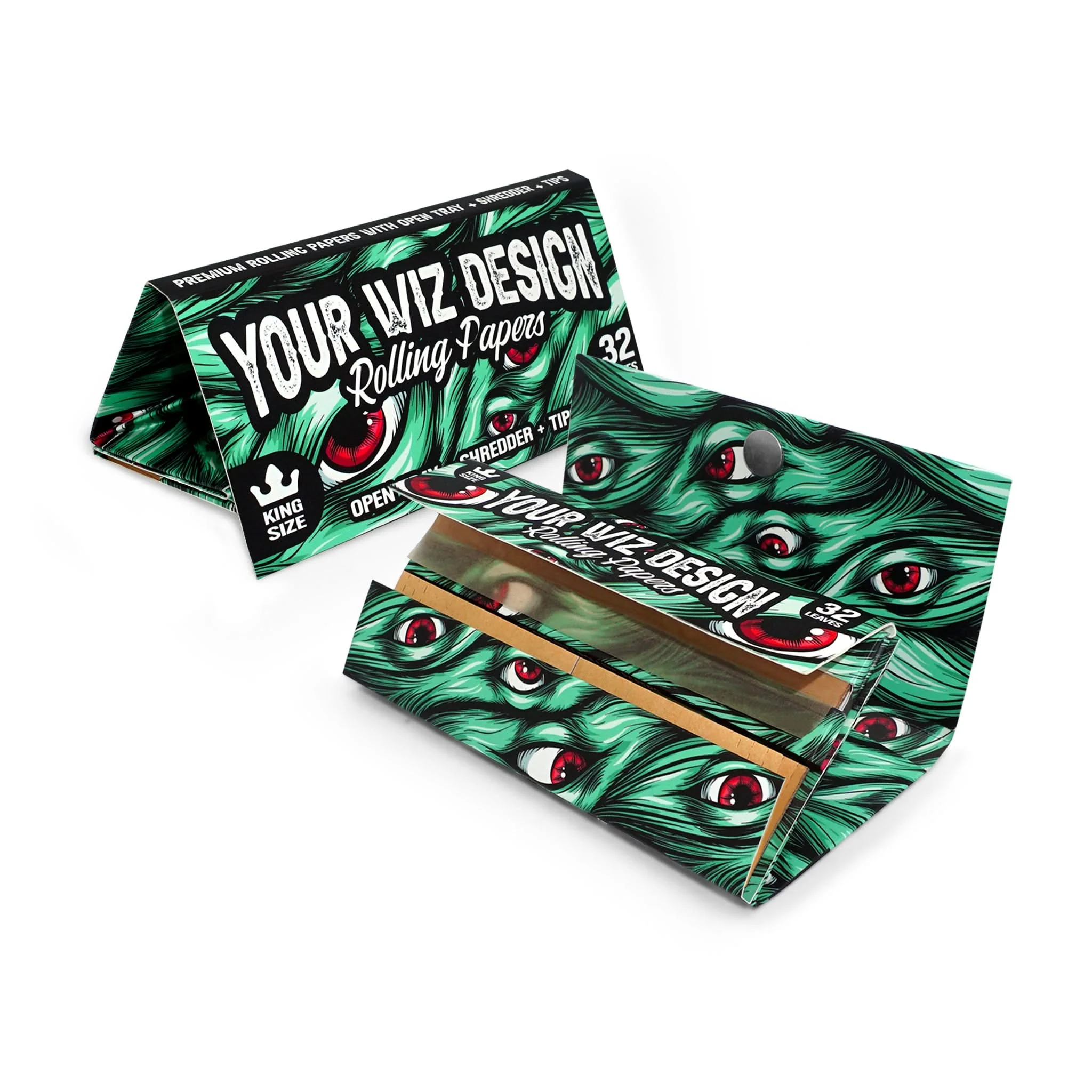 Custom Printed Open Tray and Shredder Booklets with Tips - Image 3
