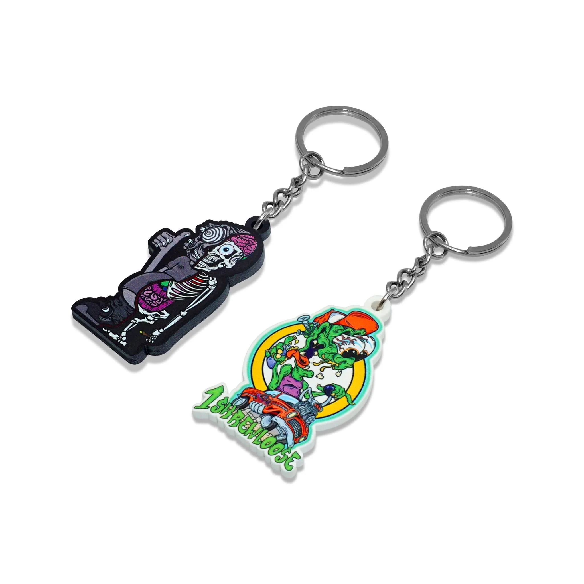 Custom Rubber Key Chain - Image 2