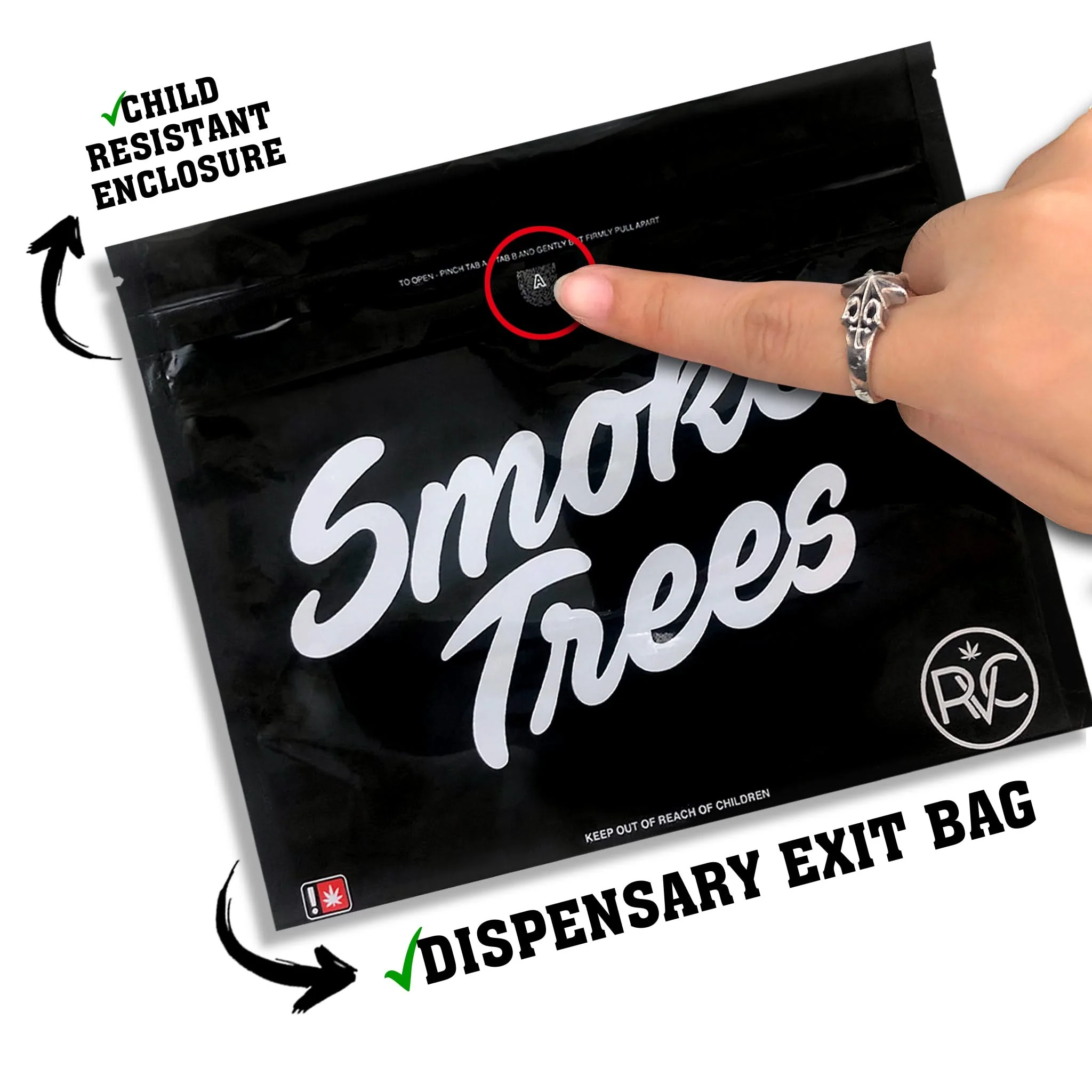 Custom Smell Proof Exit Bag - Image 2