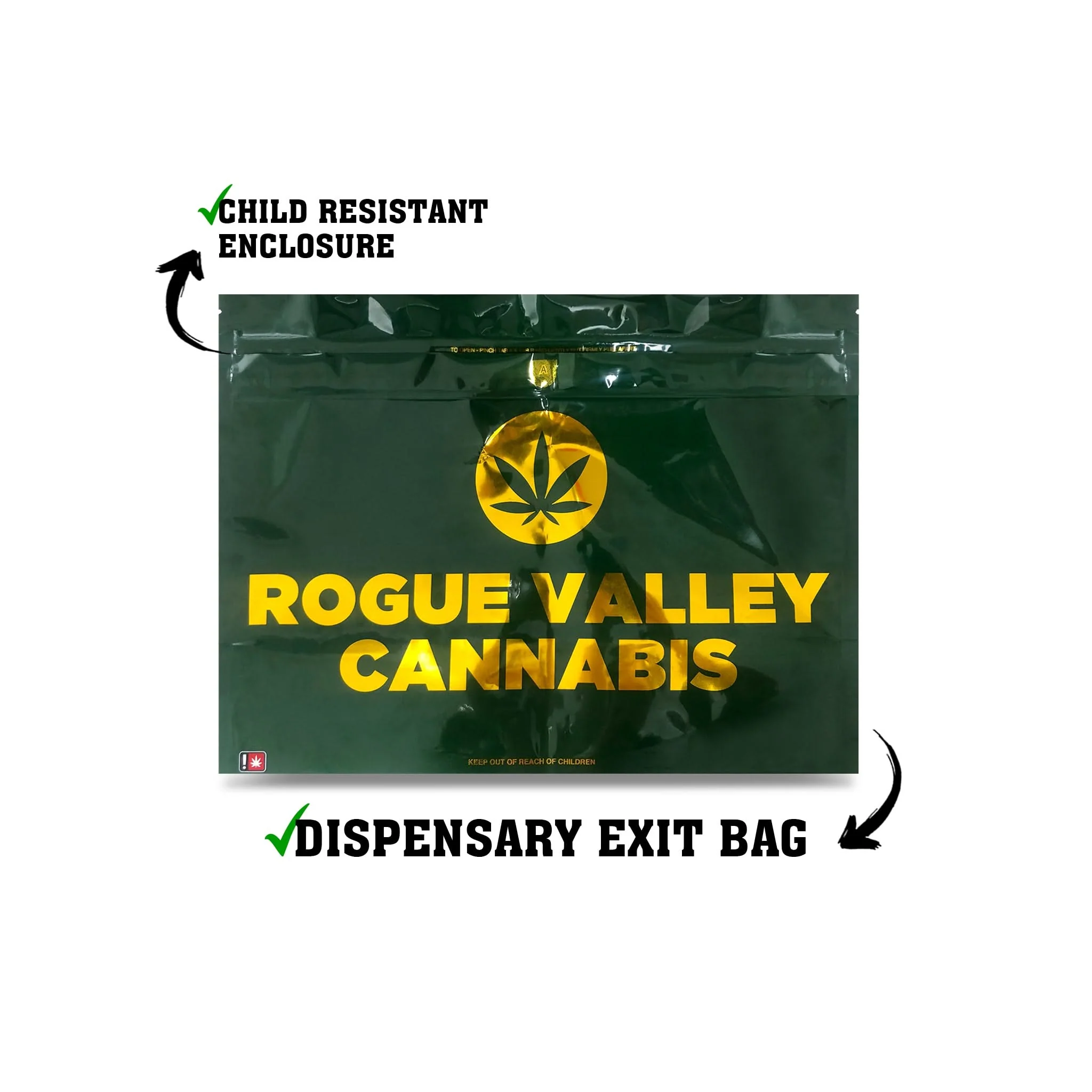 Custom Smell Proof Exit Bag - Image 5
