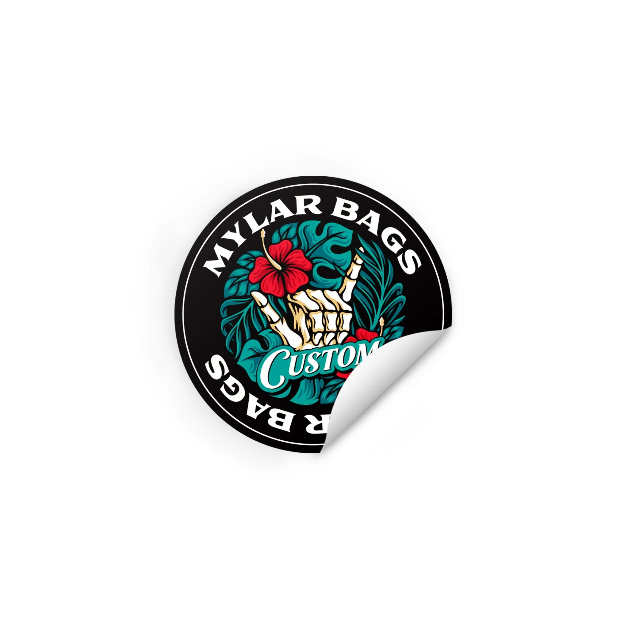 Custom Sticker For 1/4 Oz Mylar Bag - Image 3