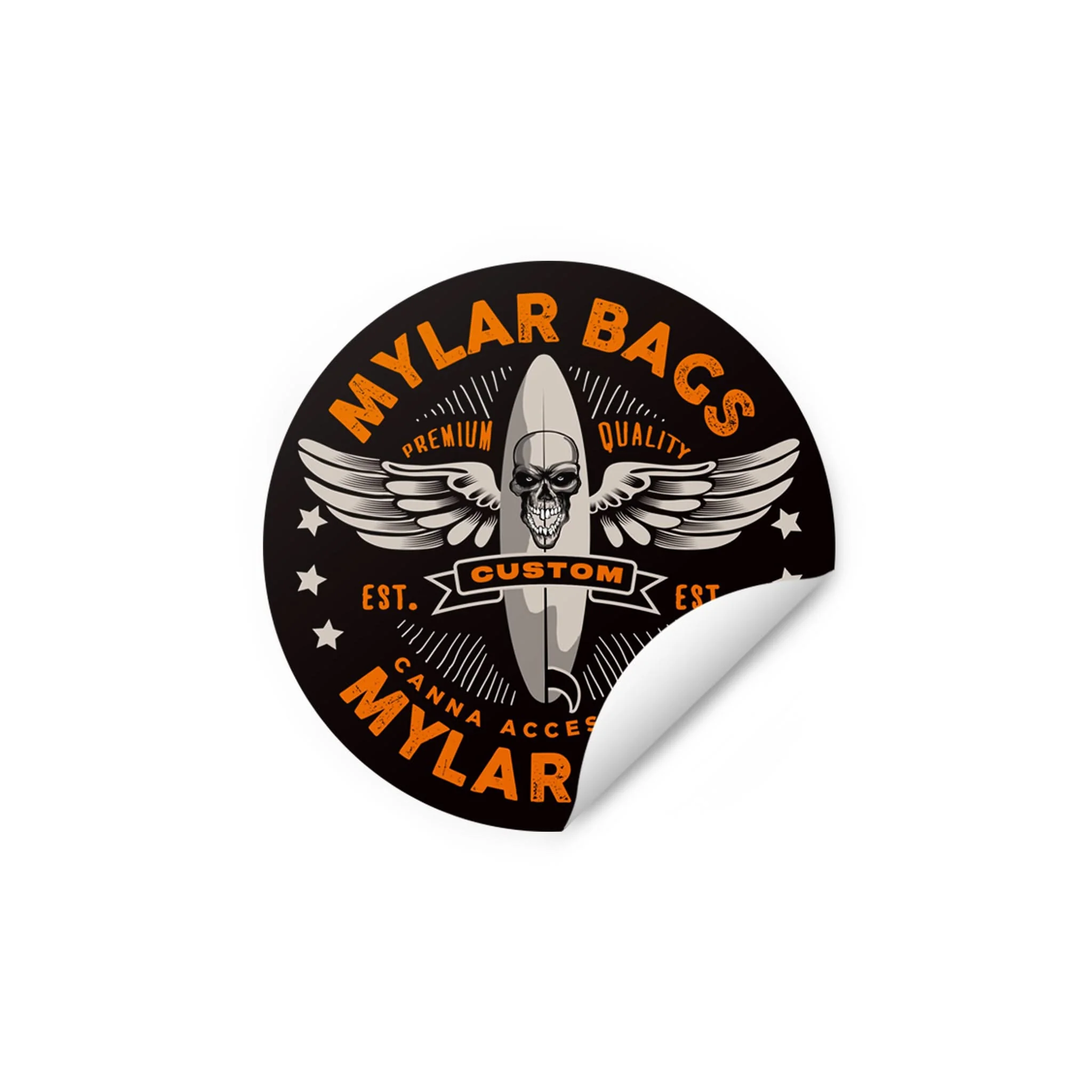 Custom Sticker For 1 Oz Mylar Bag - Image 3