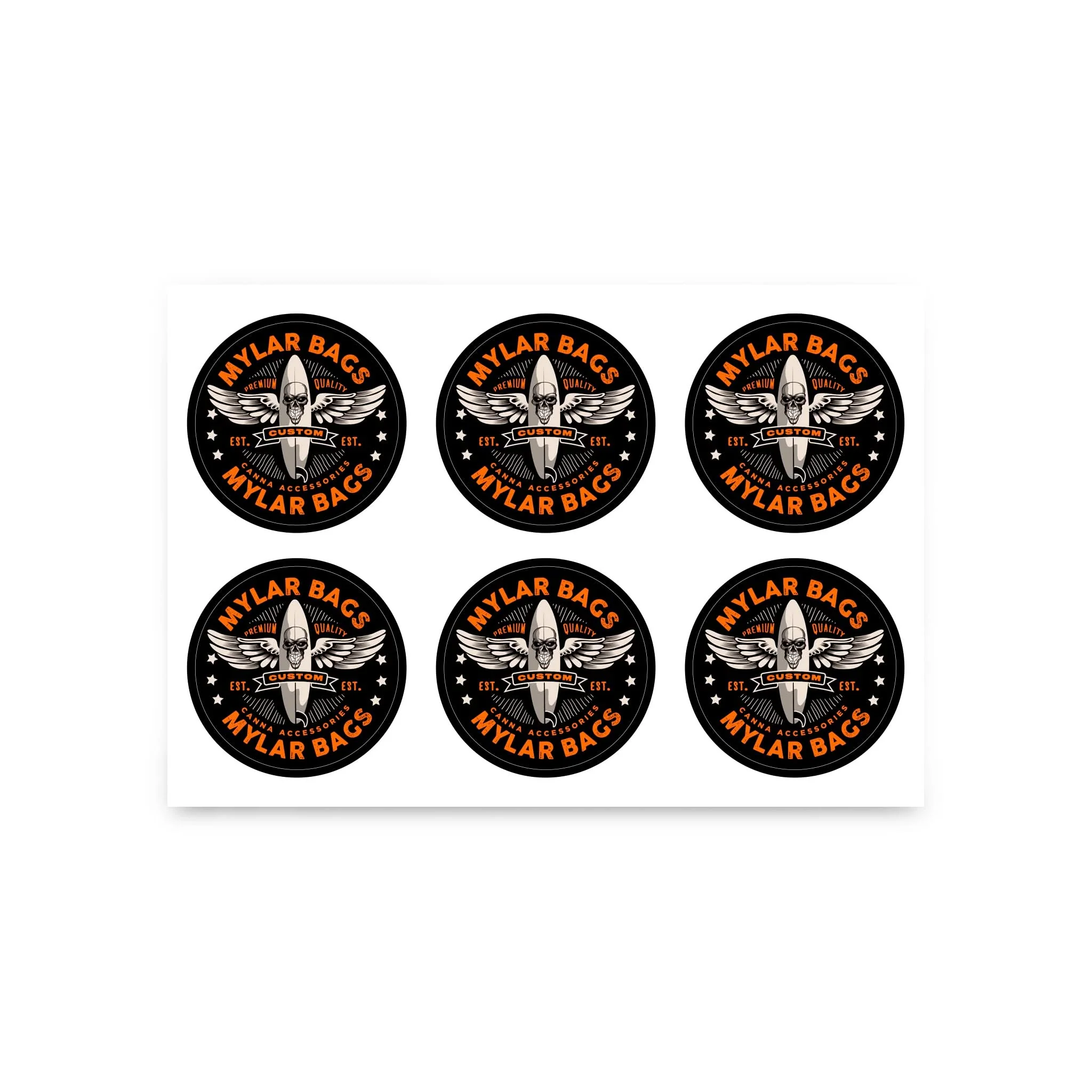 Custom Sticker For 1 Oz Mylar Bag - Image 4