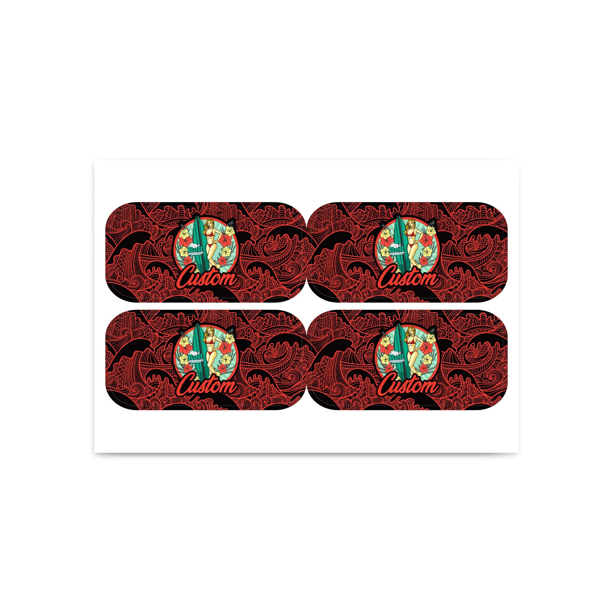 Custom Sticker For Medium Tin Rolling Tray - Image 3