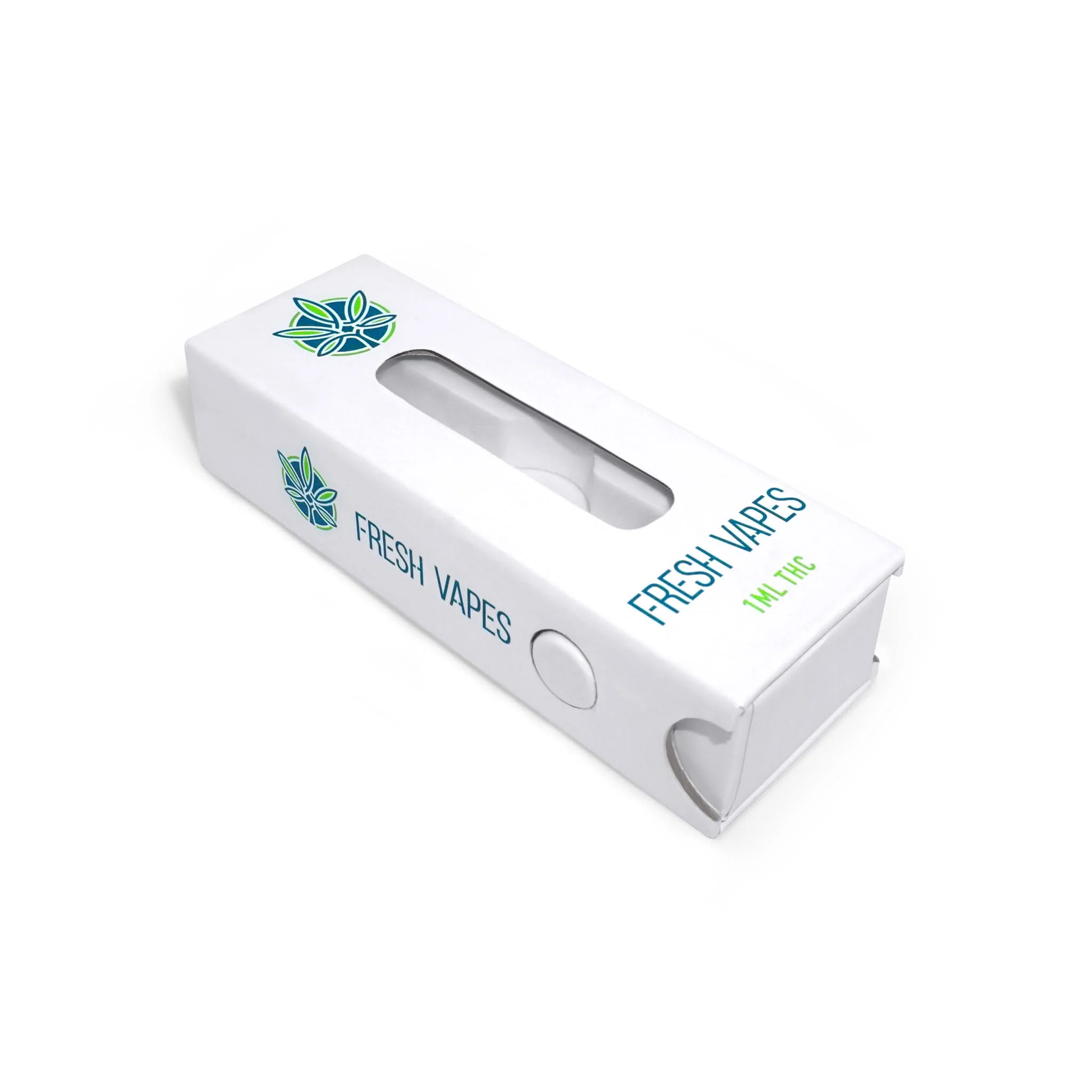 Custom Vape Cartridge (CCELL) Turned Edge Box with Child Resistant Lock - Image 3