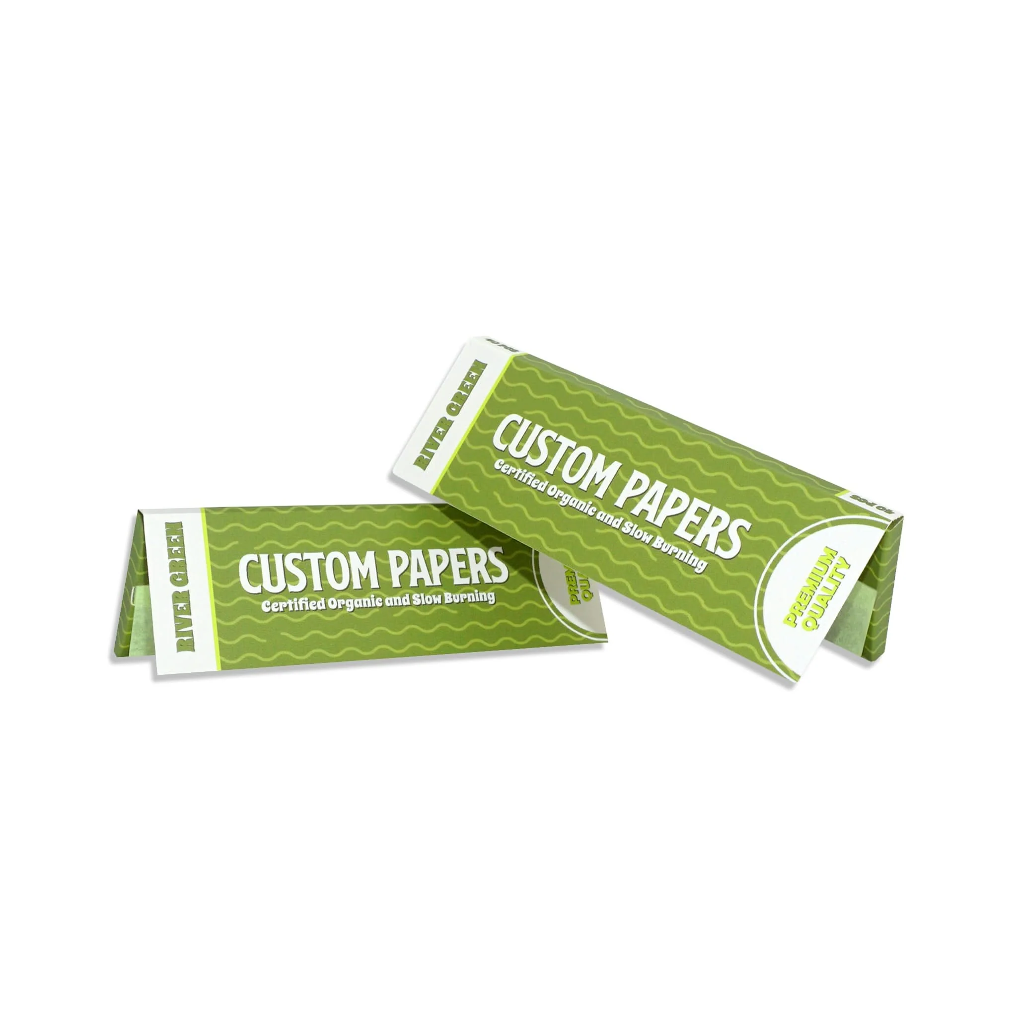 Custom River Green Rolling Paper 💚 - Image 2