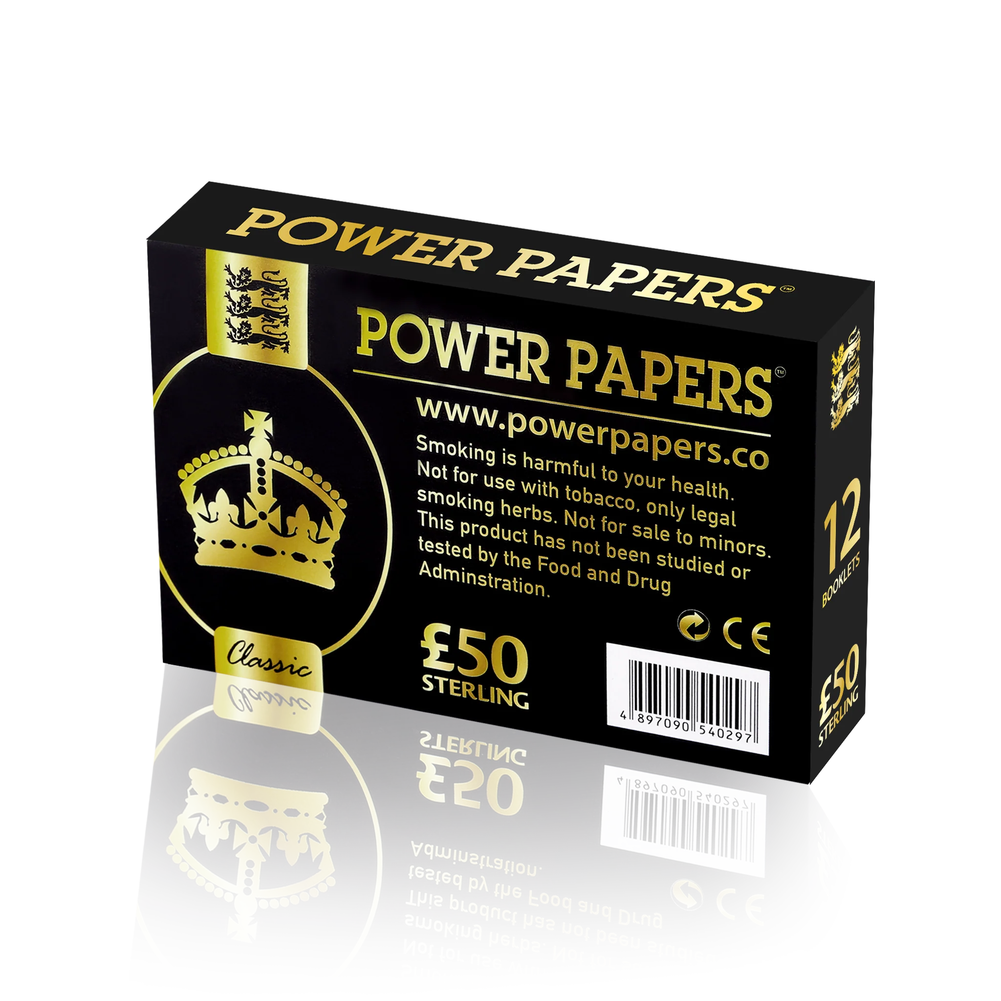 POWER PAPERS™ GBP£50 Rolling Paper - Image 6