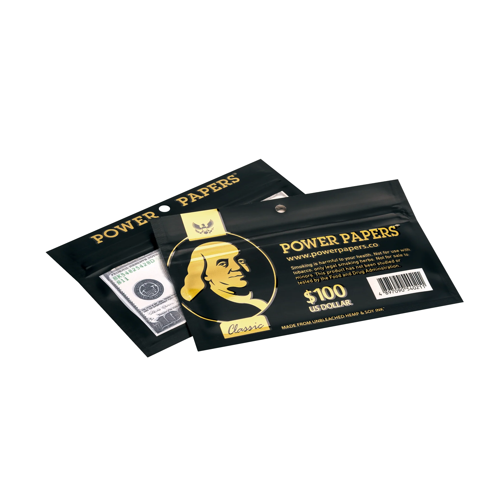 POWER PAPERS™ USD$100 Rolling Paper - Image 3