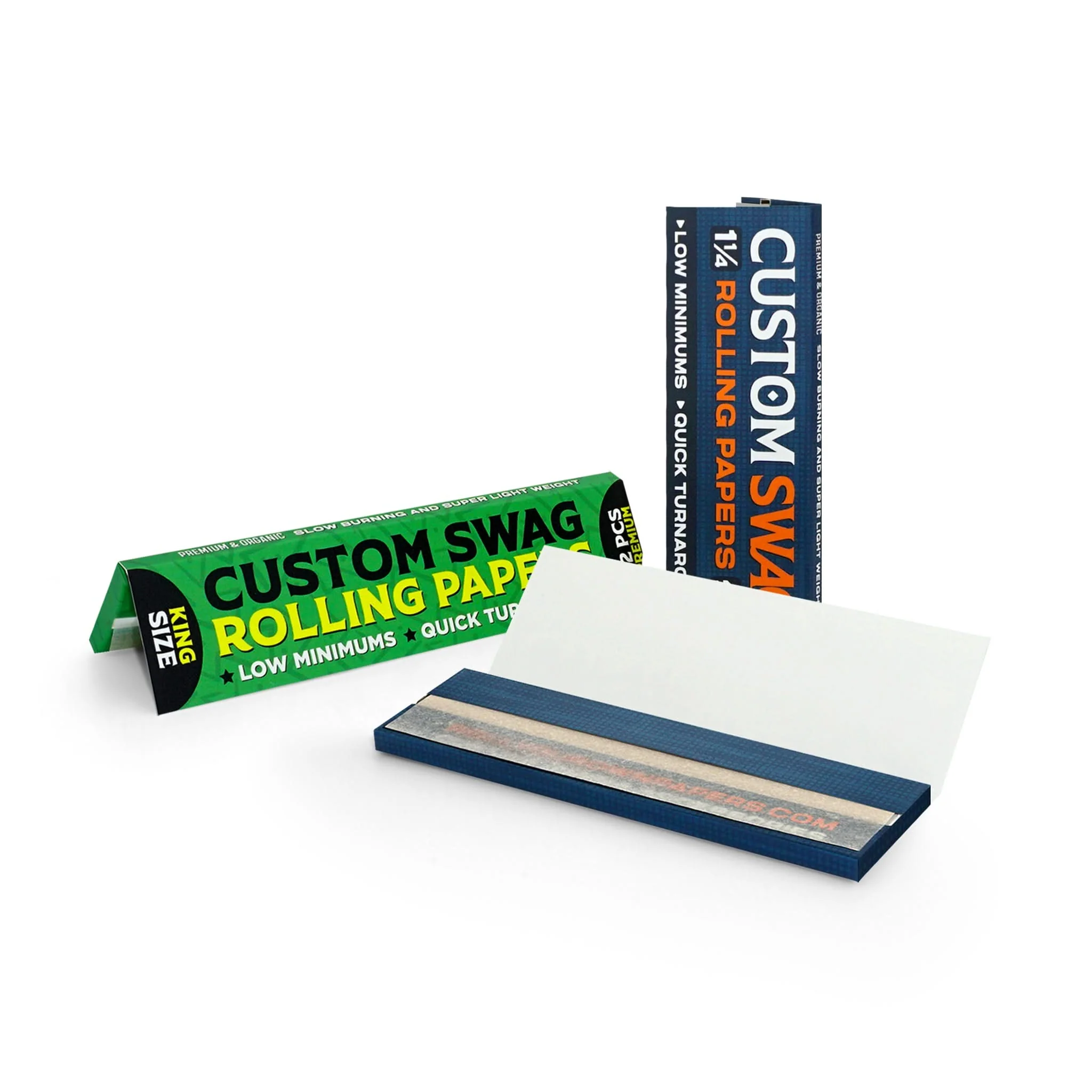 Low Minimum Custom Rolling Paper Booklets For SWAG! - Image 4